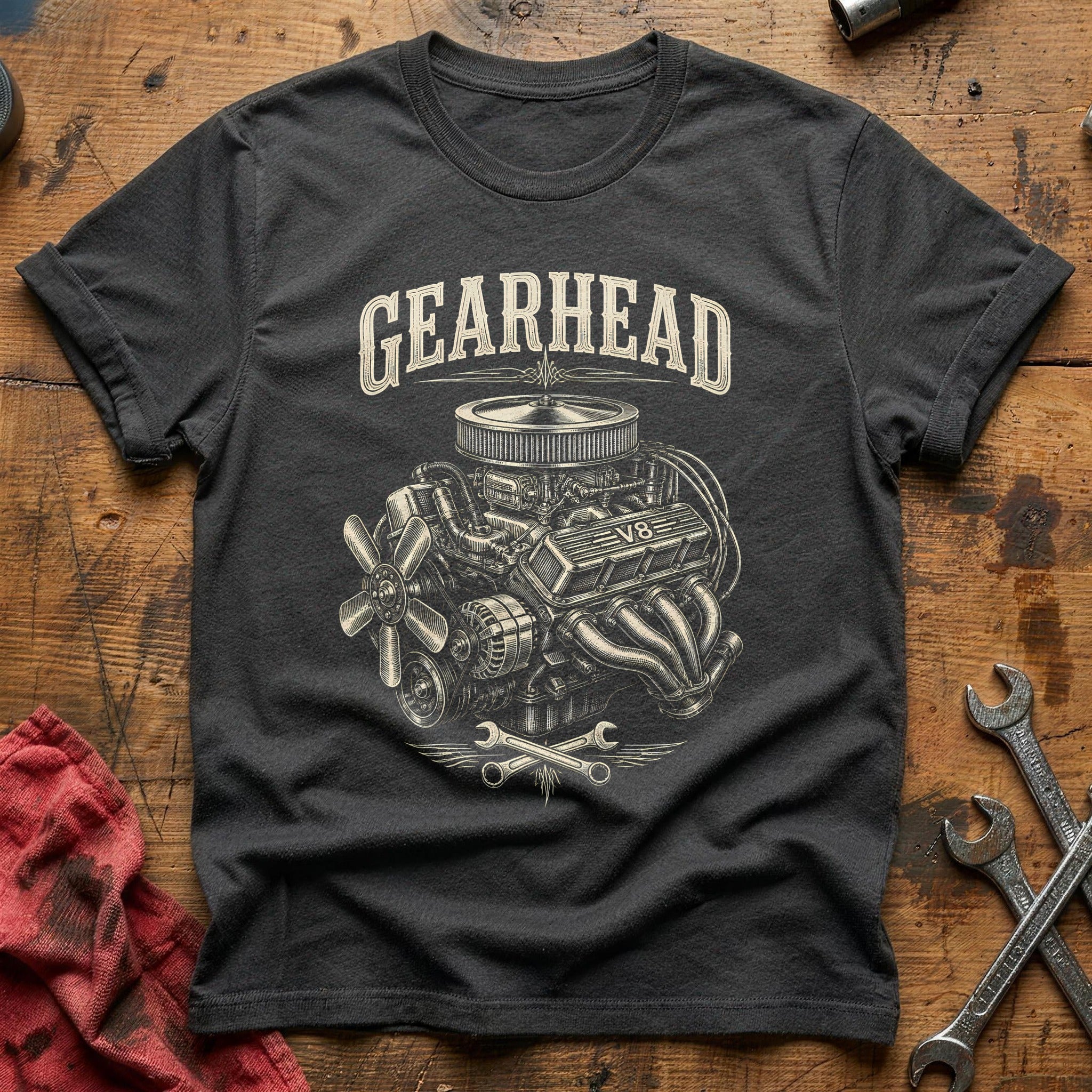 Gearhead T-Shirt - Charcoal