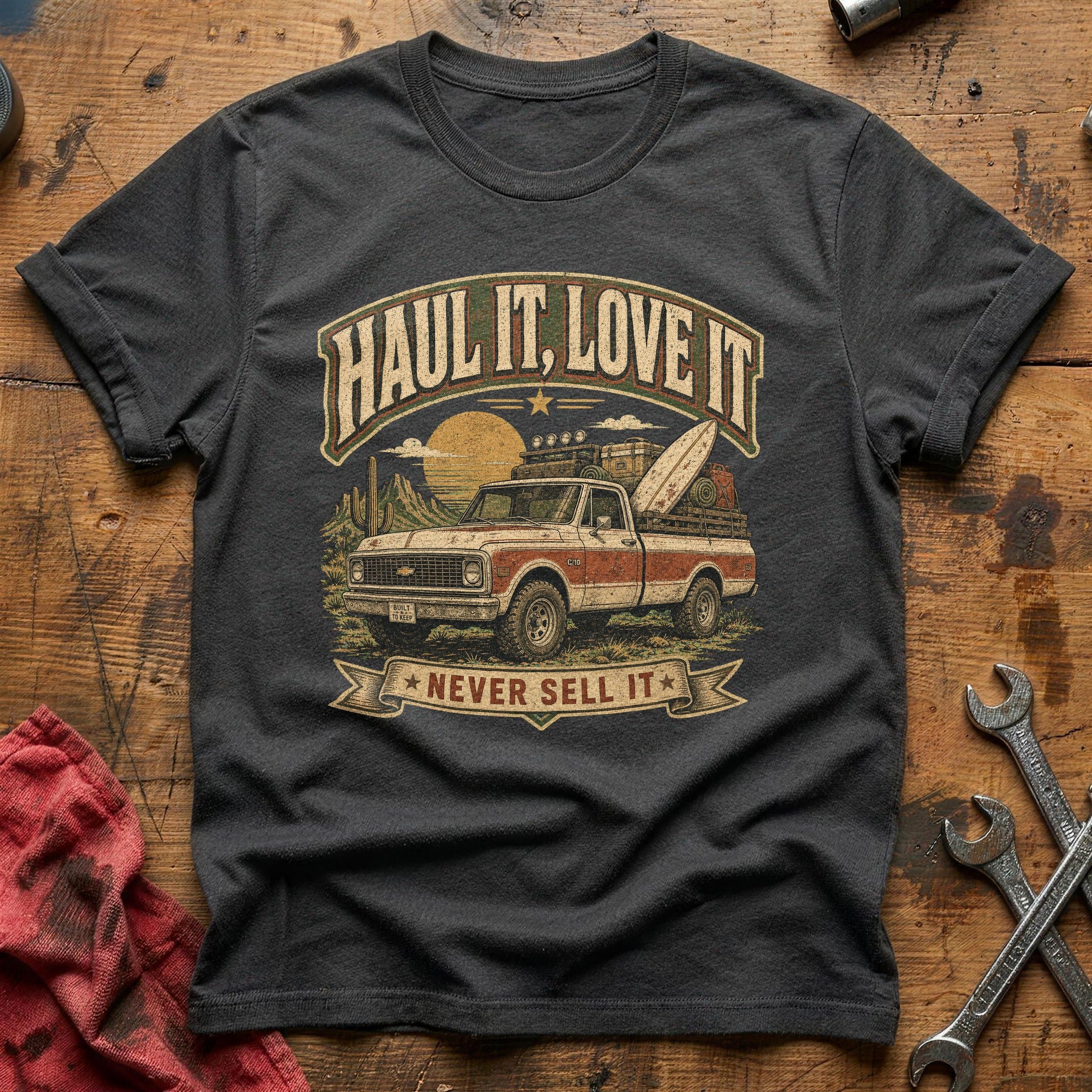 Haul It, Love It T-Shirt - Charcoal