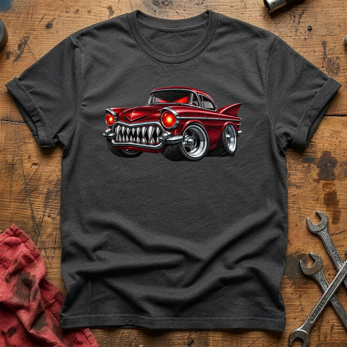 Haunted Coupe 52 T-Shirt - Charcoal