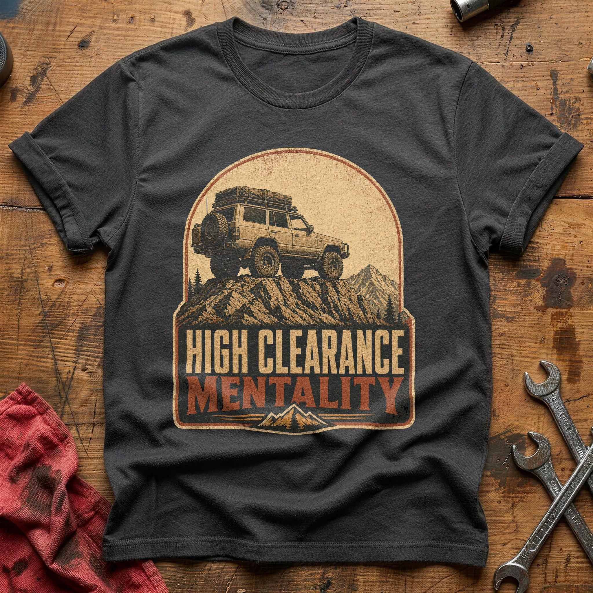 High Clearance Mentality T-Shirt - Charcoal