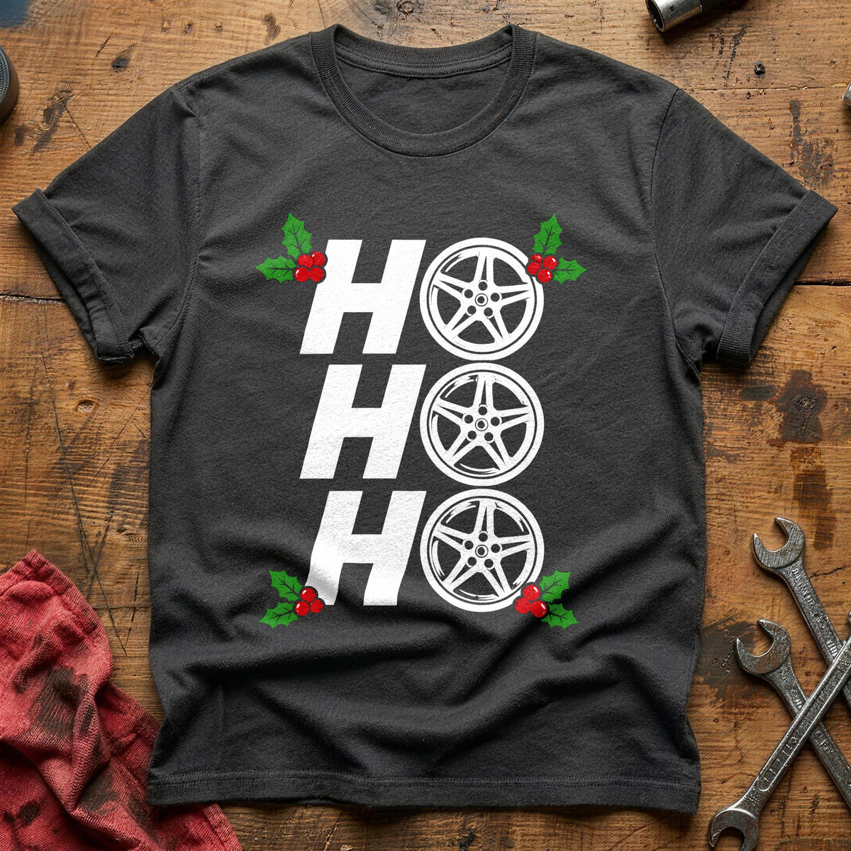 Ho Ho Ho 93 T-Shirt - Charcoal