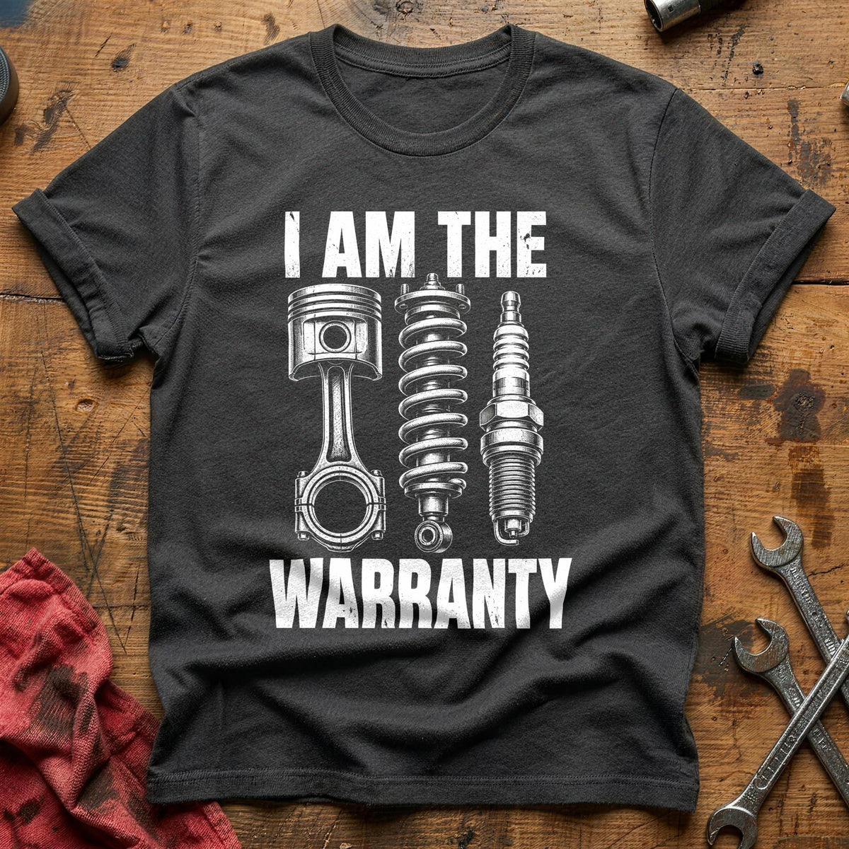 I Am The Warranty 97 T-Shirt - Charcoal