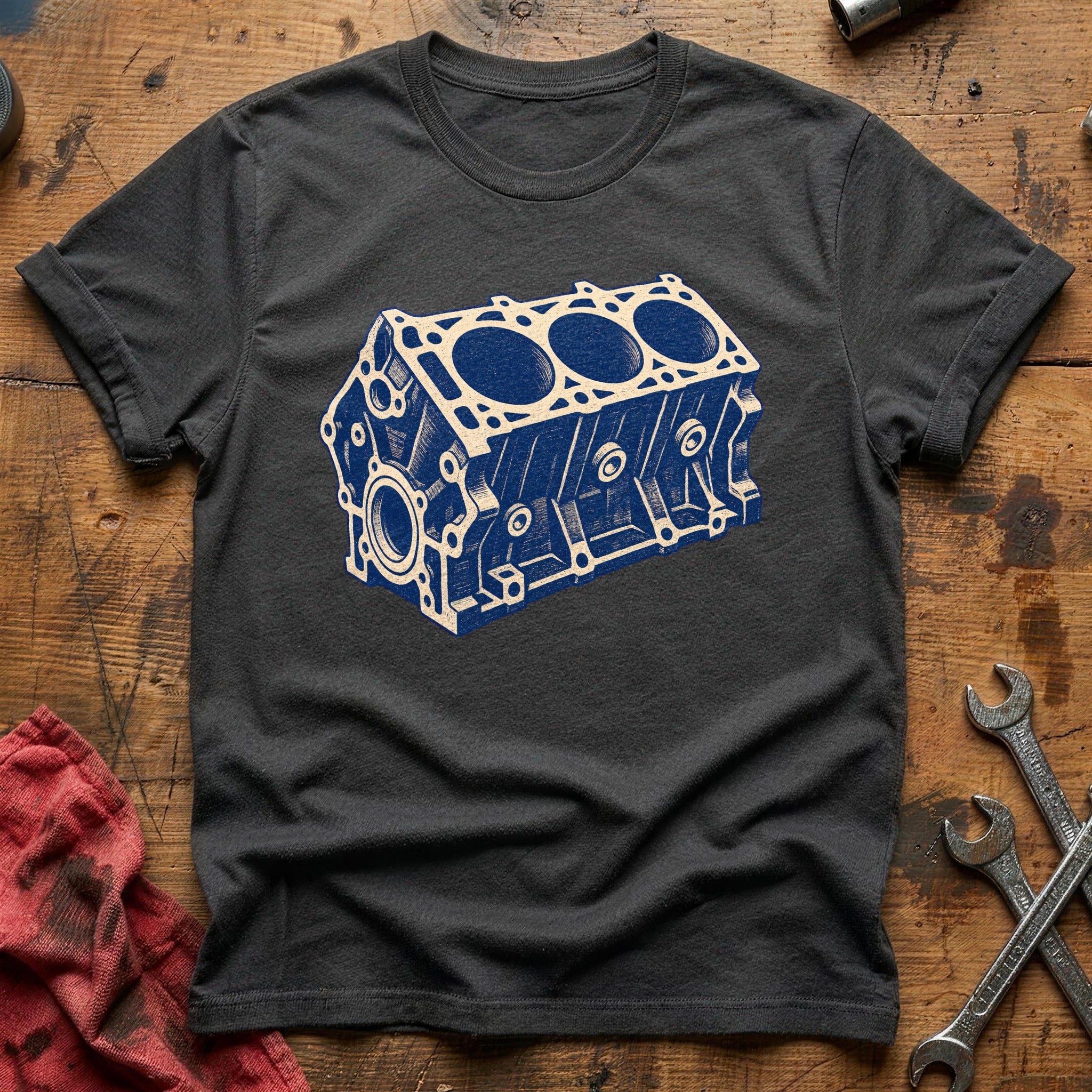 Iron Heart T-Shirt - Charcoal