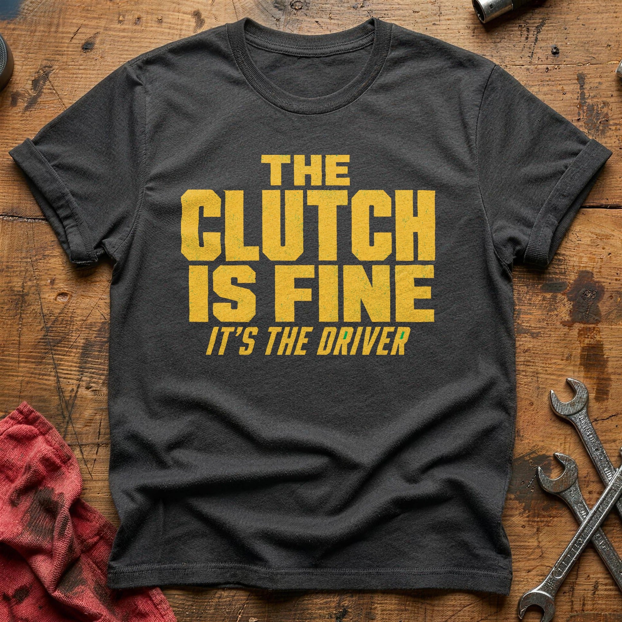 It's the Driver T-Shirt - Charcoal