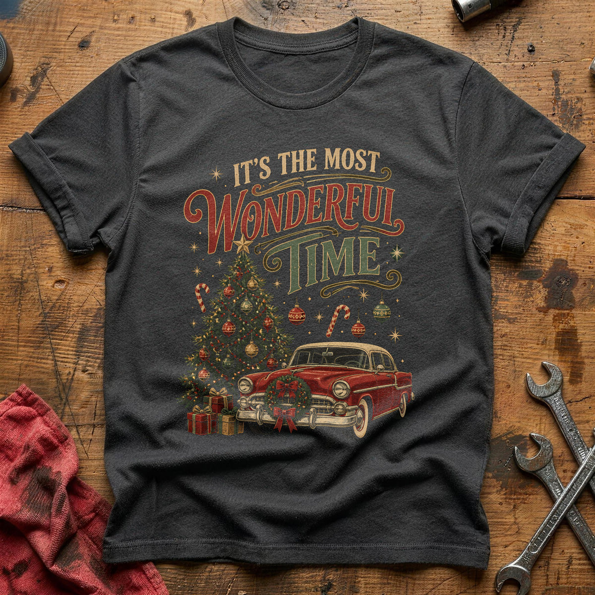 It's The Most Wonderful Time 54 T-Shirt - Charcoal