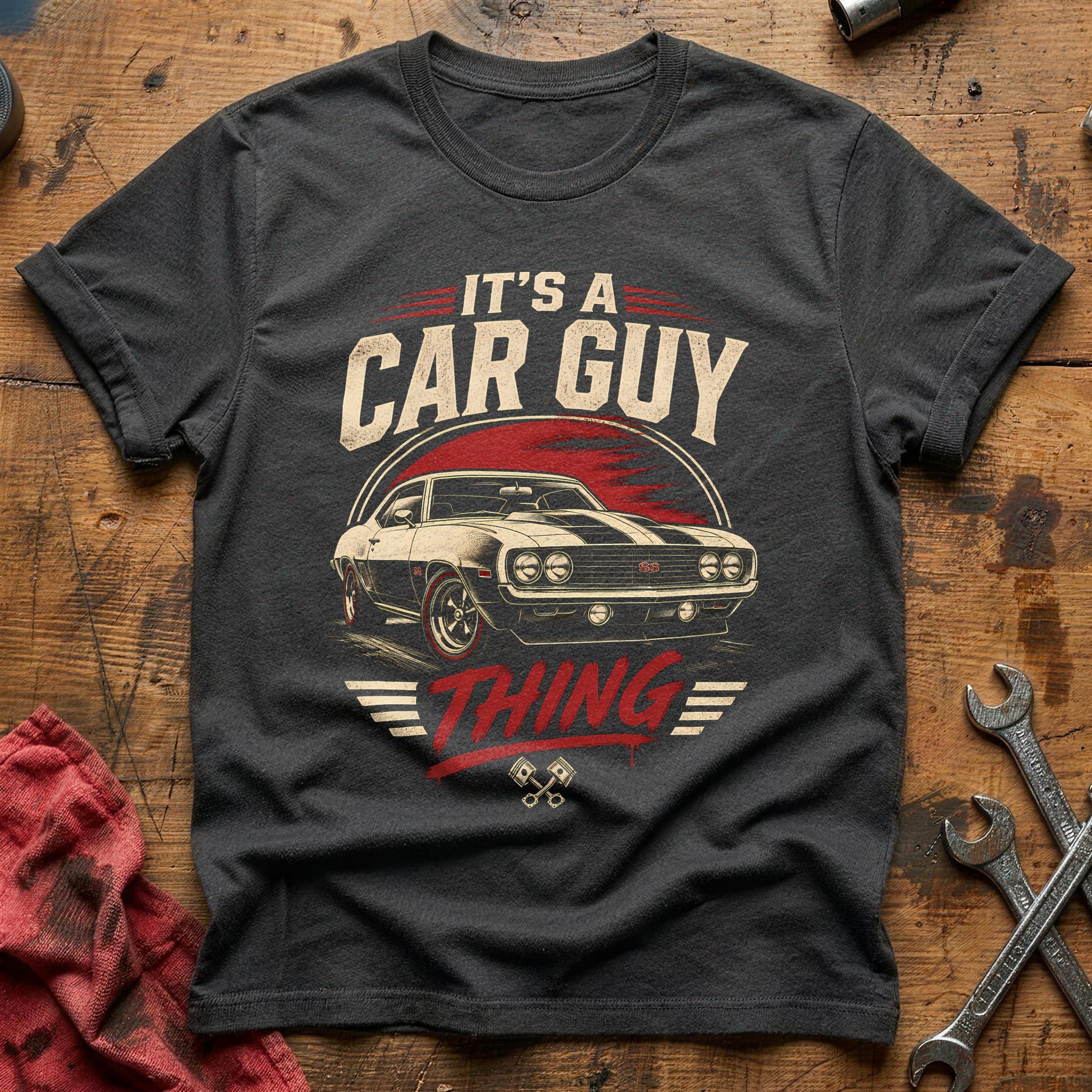 Its A Car Guy Thing 26 T-Shirt - Charcoal