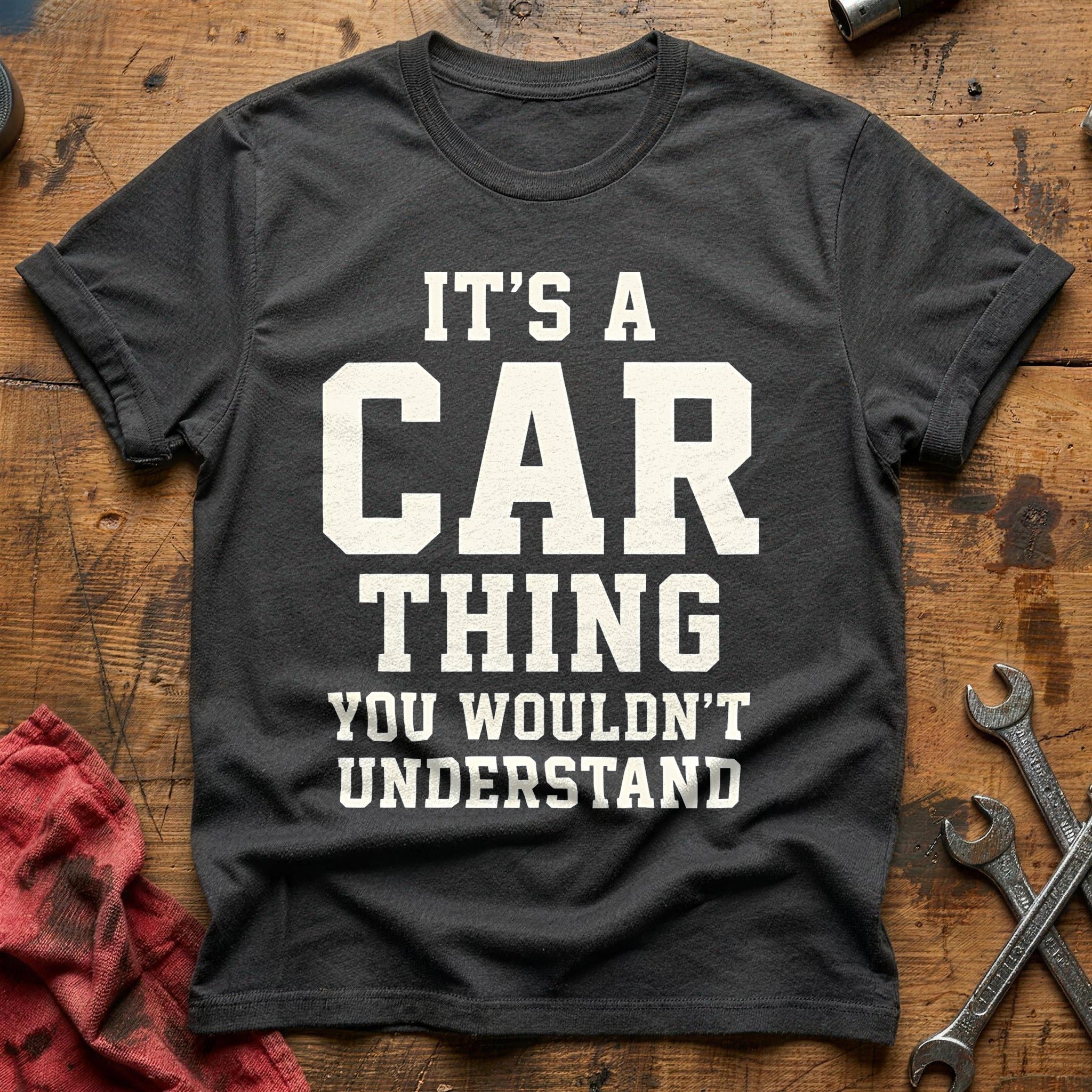 Its A Car Thing 60 T-Shirt - Charcoal