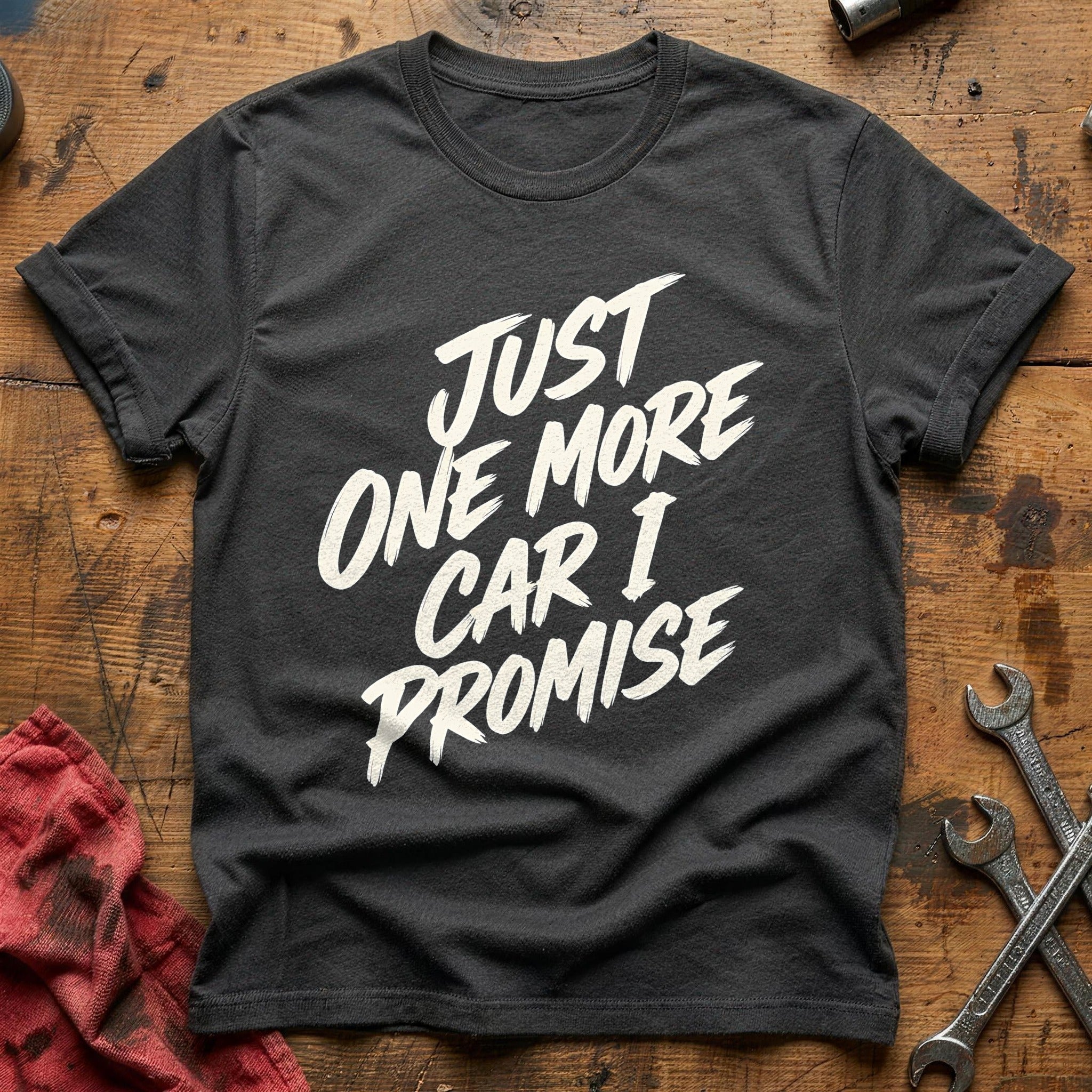 Just One More Car I Promise 89 T-Shirt - Charcoal
