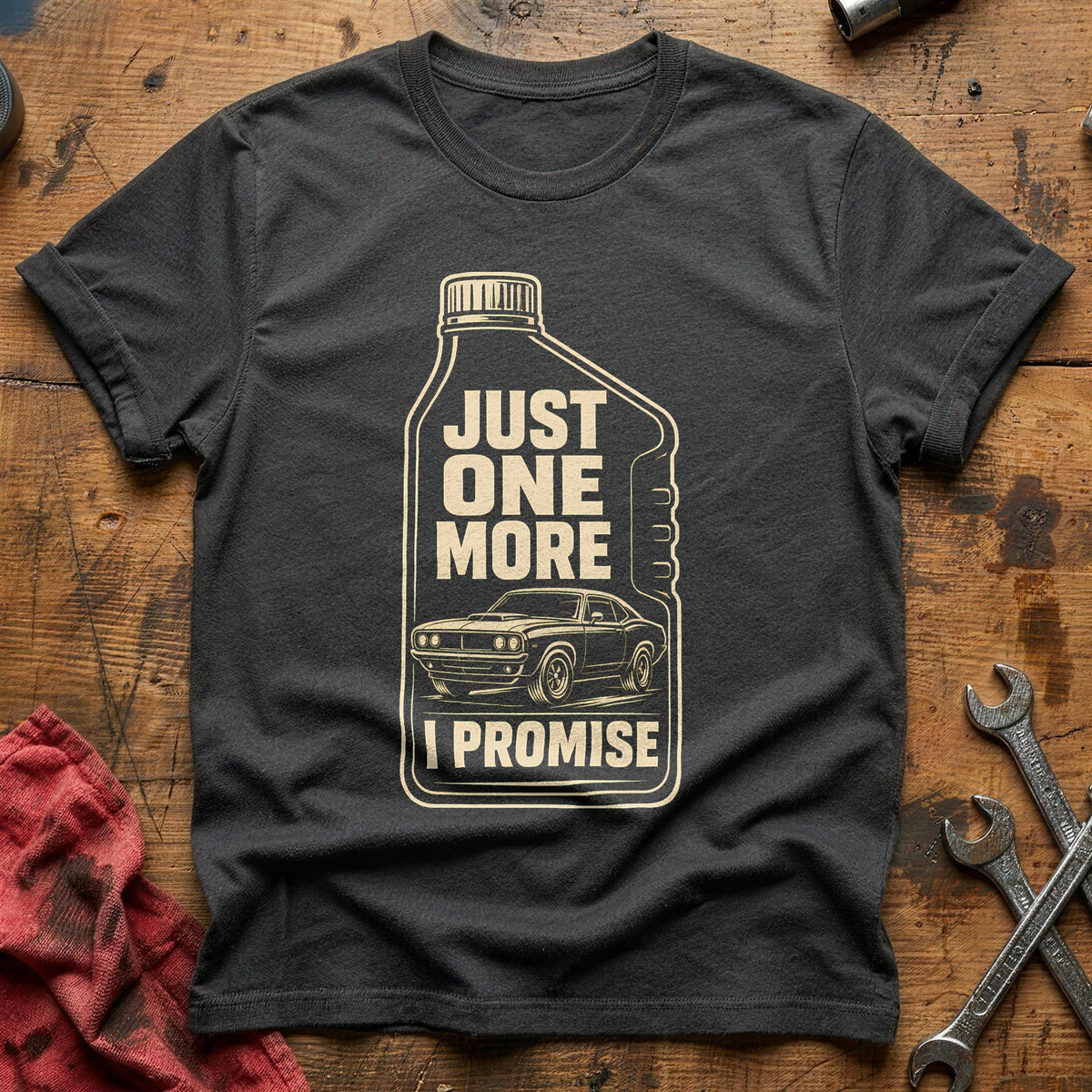 Just One More I Promise 94 T-Shirt - Charcoal