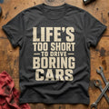 Life's Too Short Boring - Charcoal