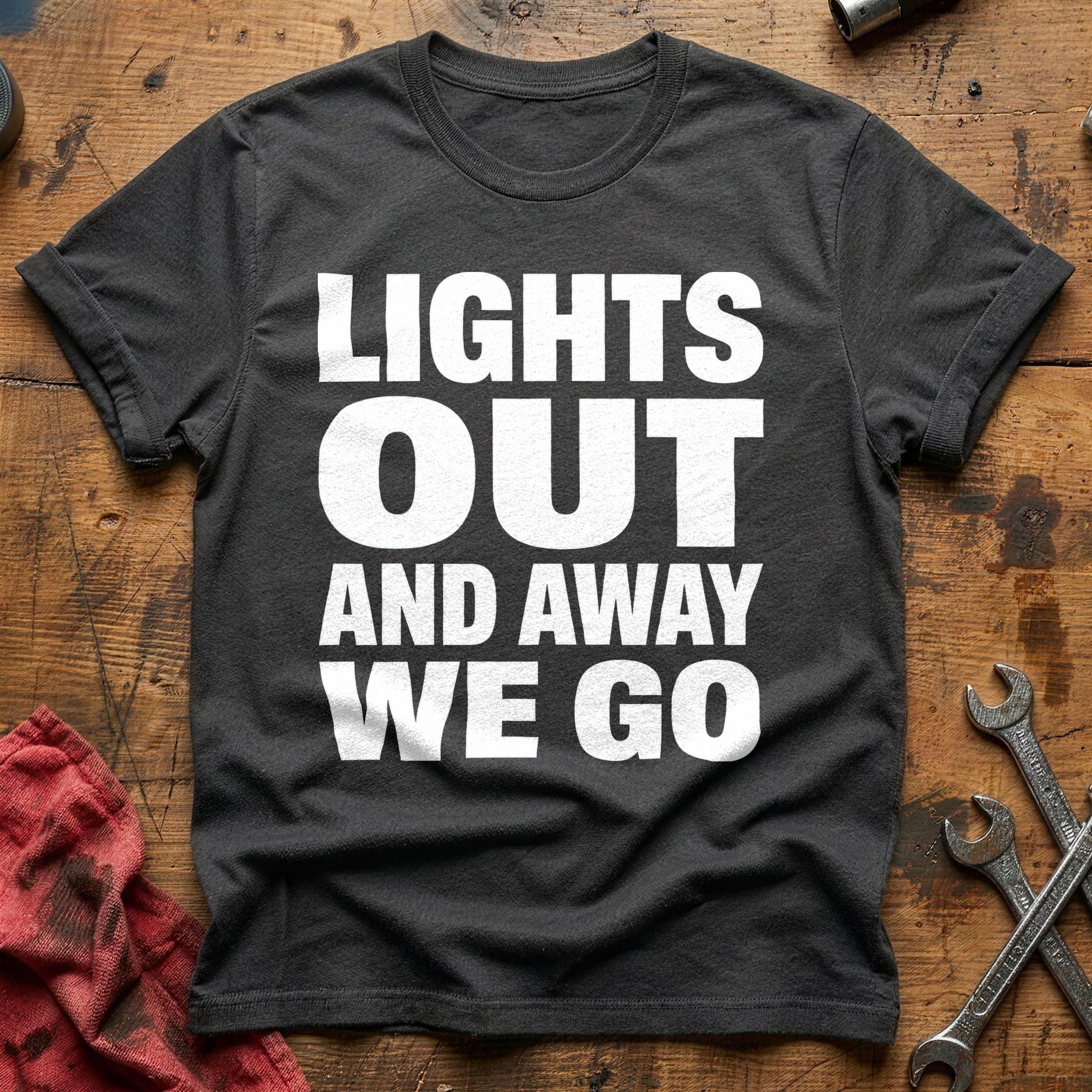 Lights Out, Away We Go - Charcoal
