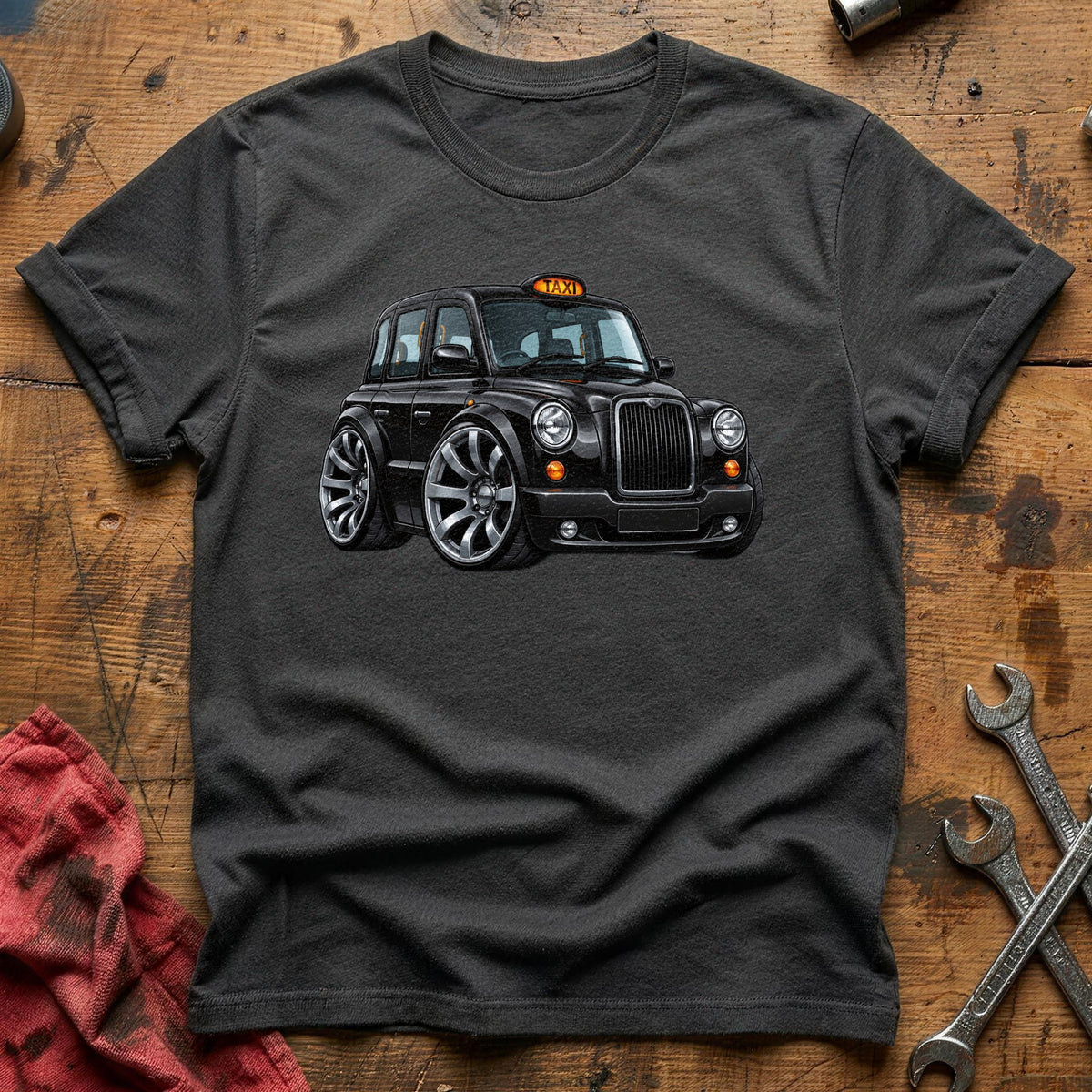 London Taxi 71 T-Shirt - Charcoal