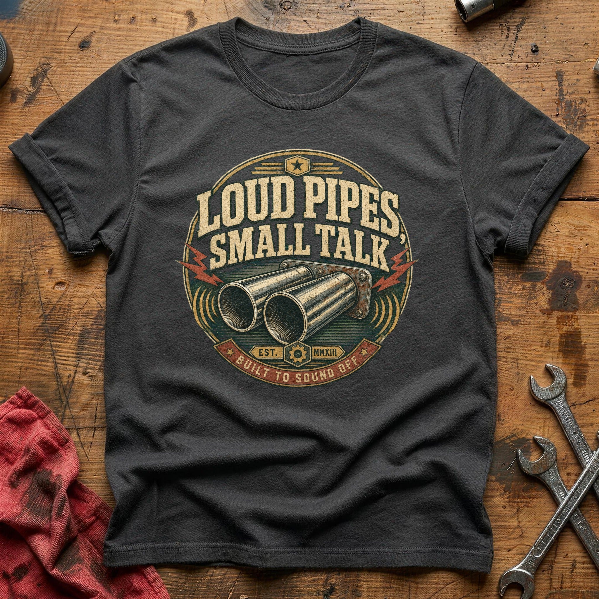 Loud Pipes, Small Talk - Charcoal