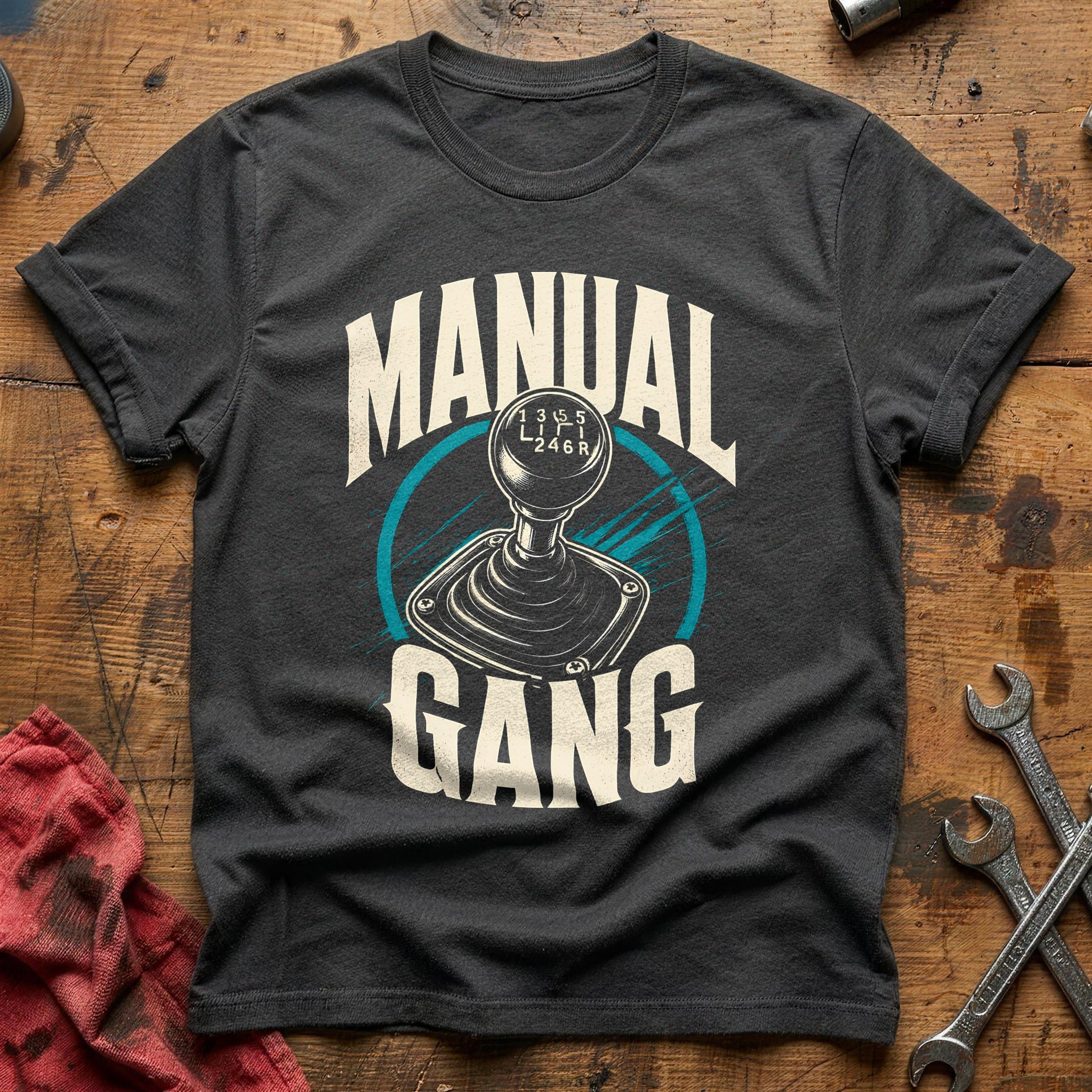 Manual Stance T-Shirt - Charcoal