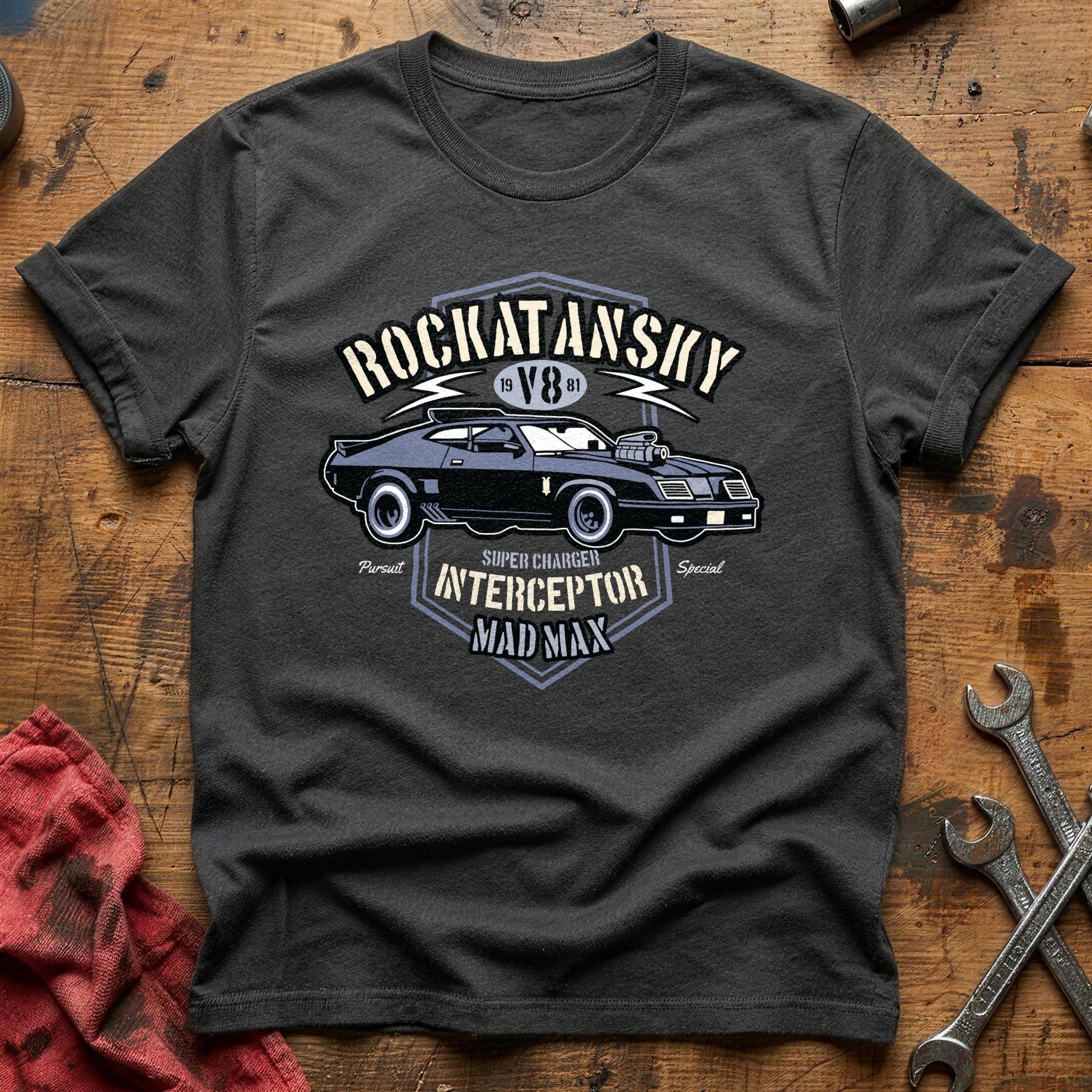 Max interceptor T-Shirt - Charcoal