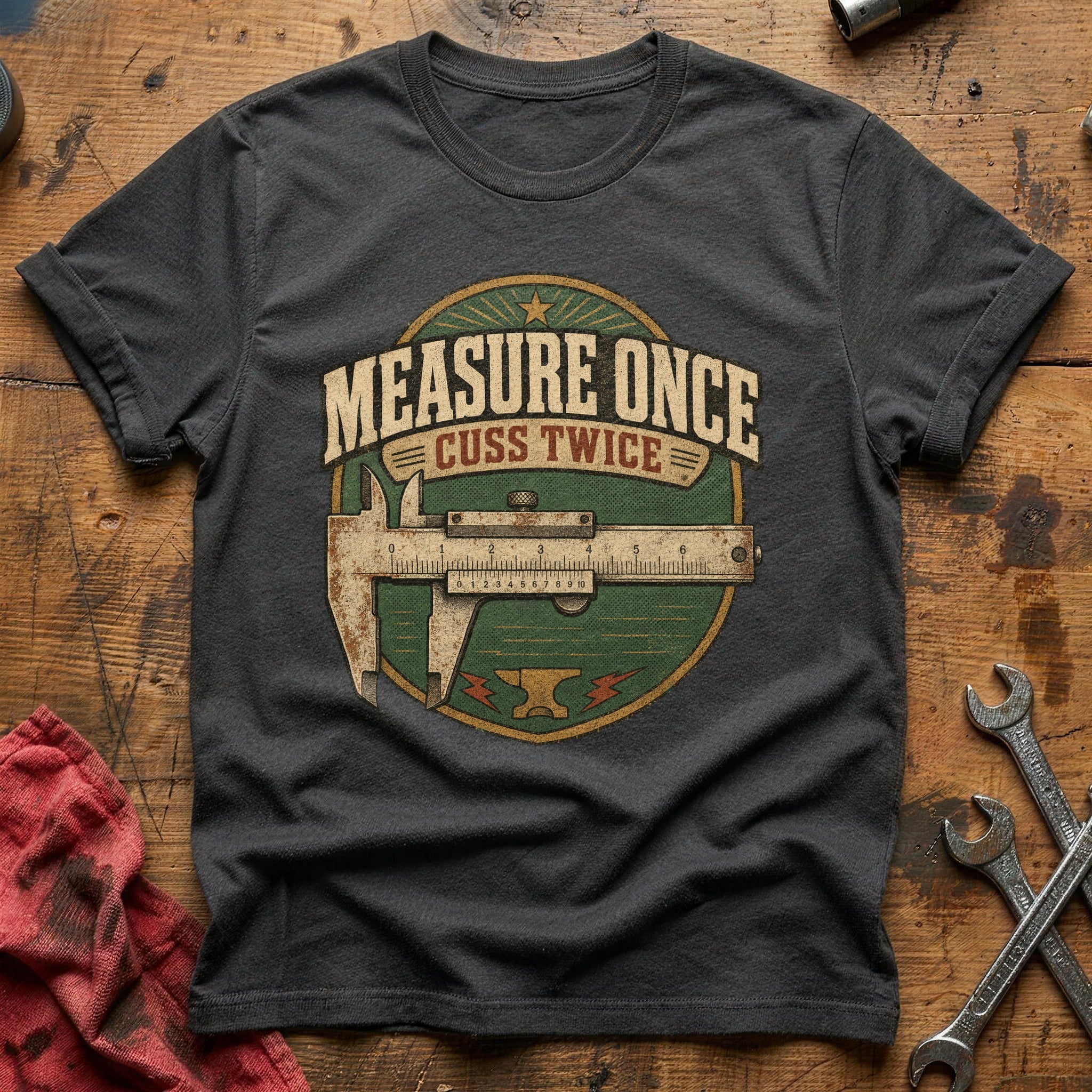 Measure Twice - Charcoal
