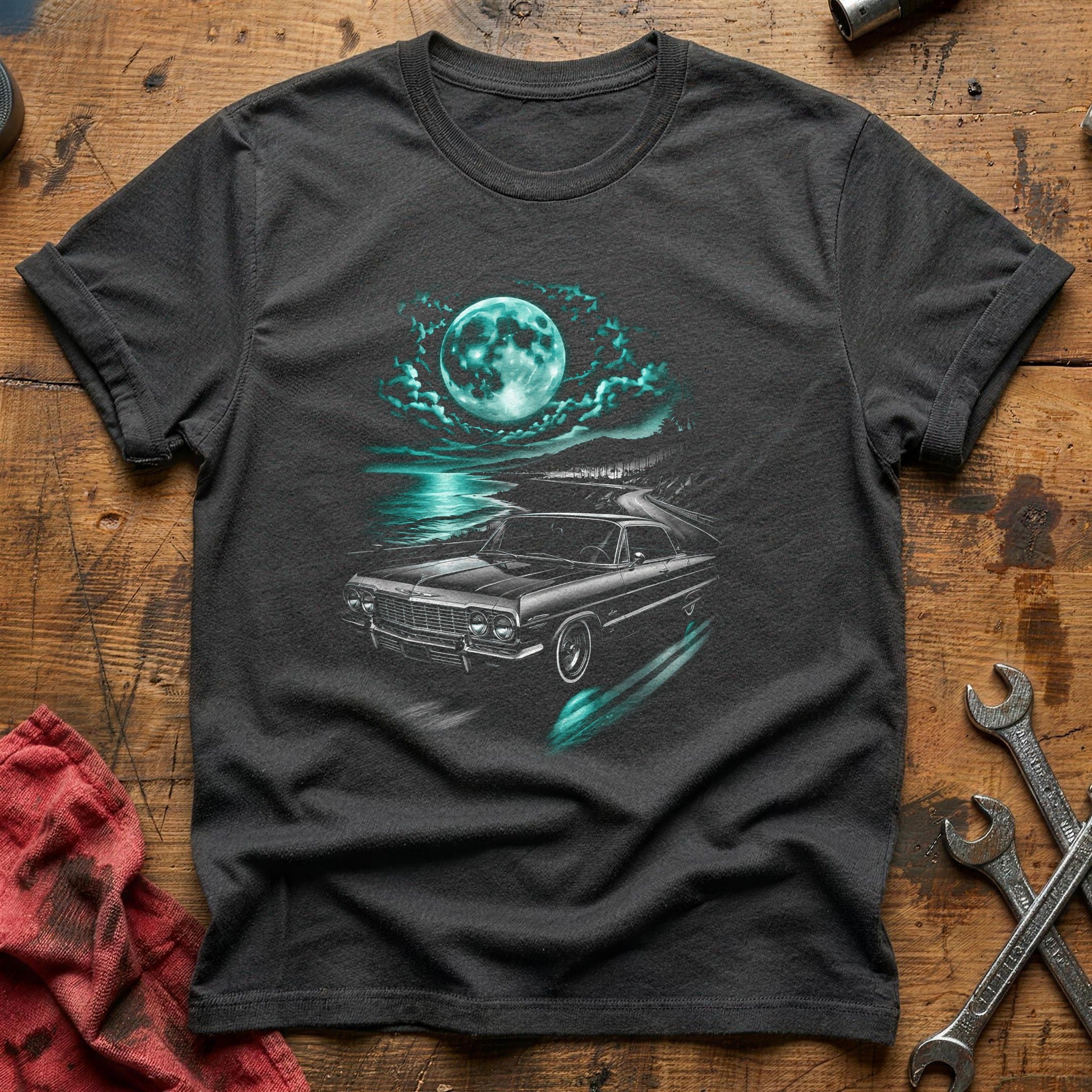 Moonlight Cruiser 21 T-Shirt - Charcoal