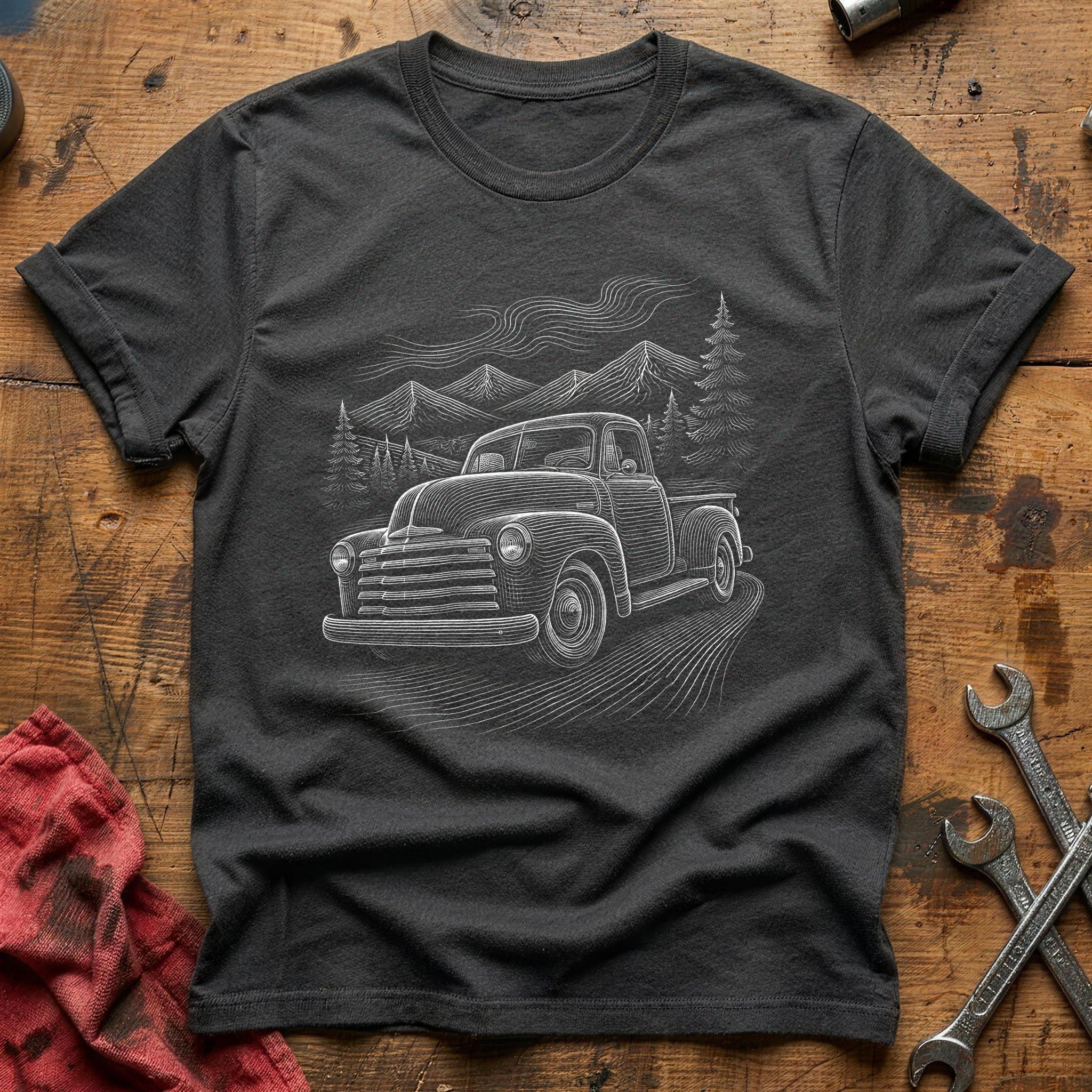 Mountain Pass Hauler T-Shirt - Charcoal
