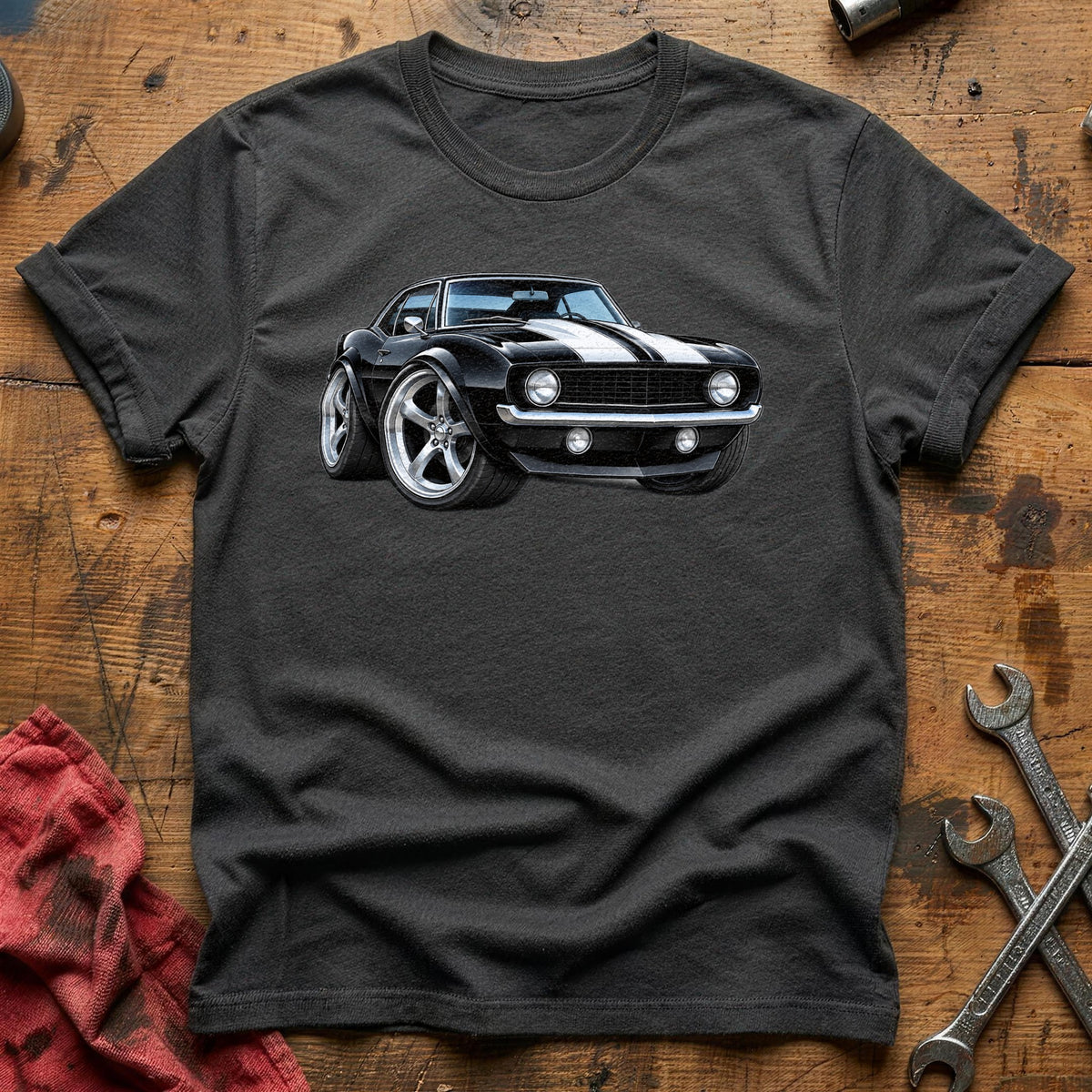Muscle Car 97 T-Shirt - Charcoal