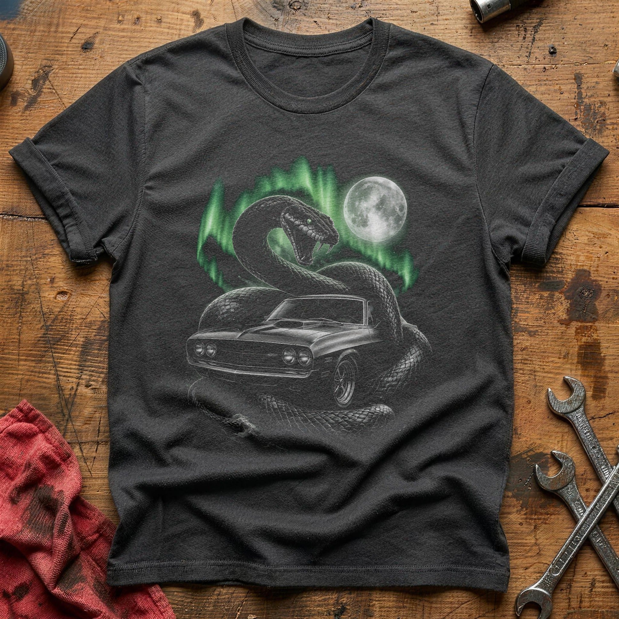 Musclecar Serpent Aurora 27 T-Shirt - Charcoal