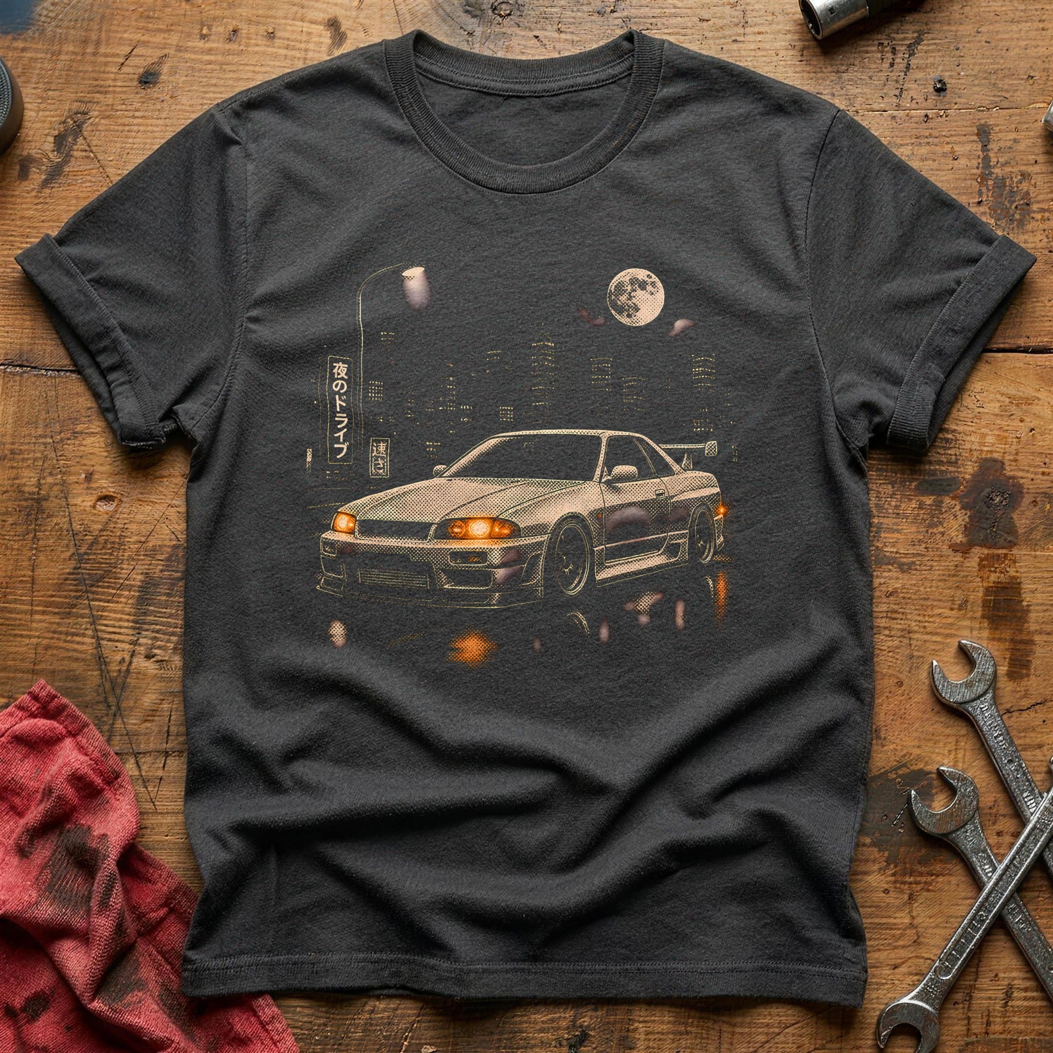 Neon Touge Runner - Charcoal