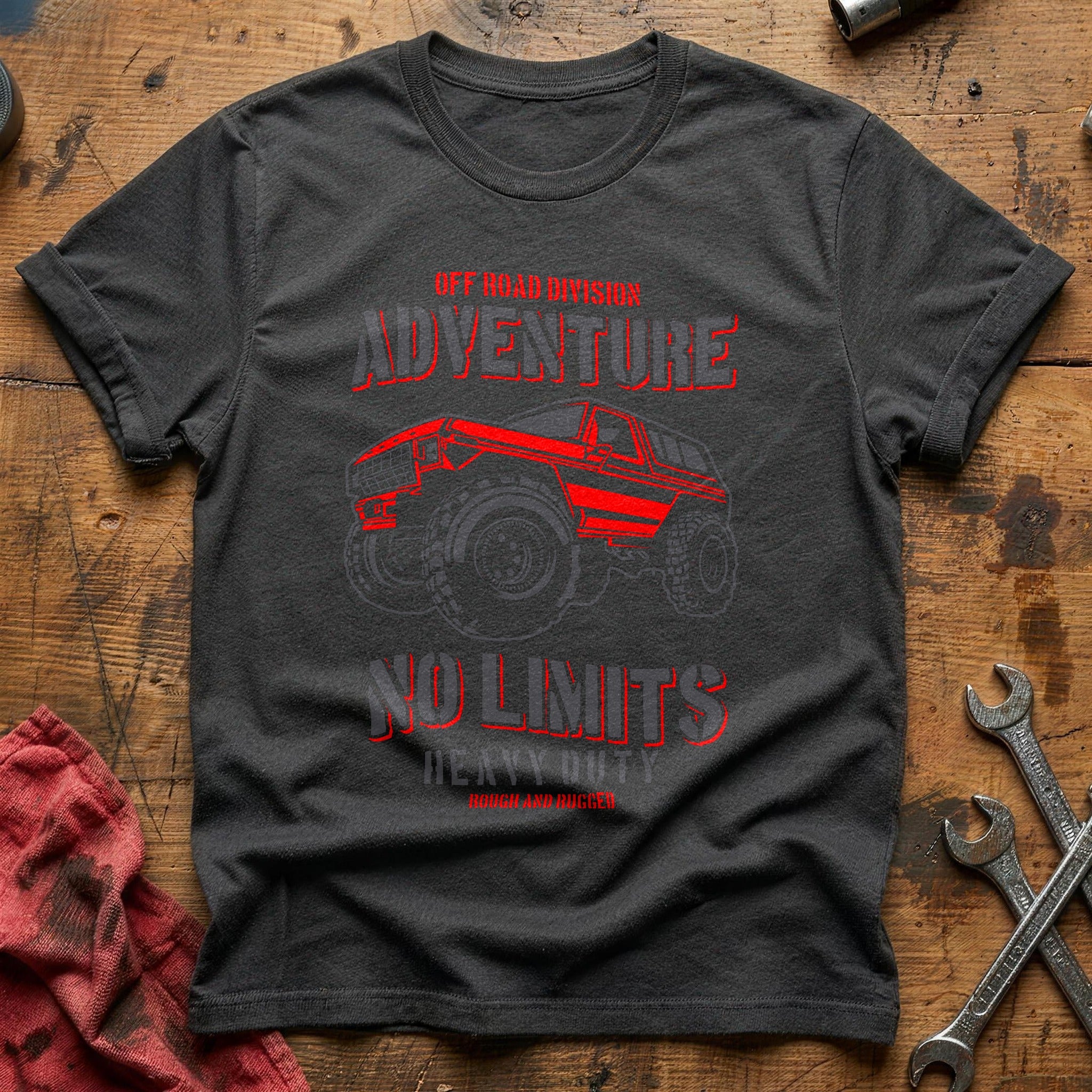 No limits T-Shirt - Charcoal