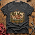 Octane Speed Shop T-Shirt - Charcoal