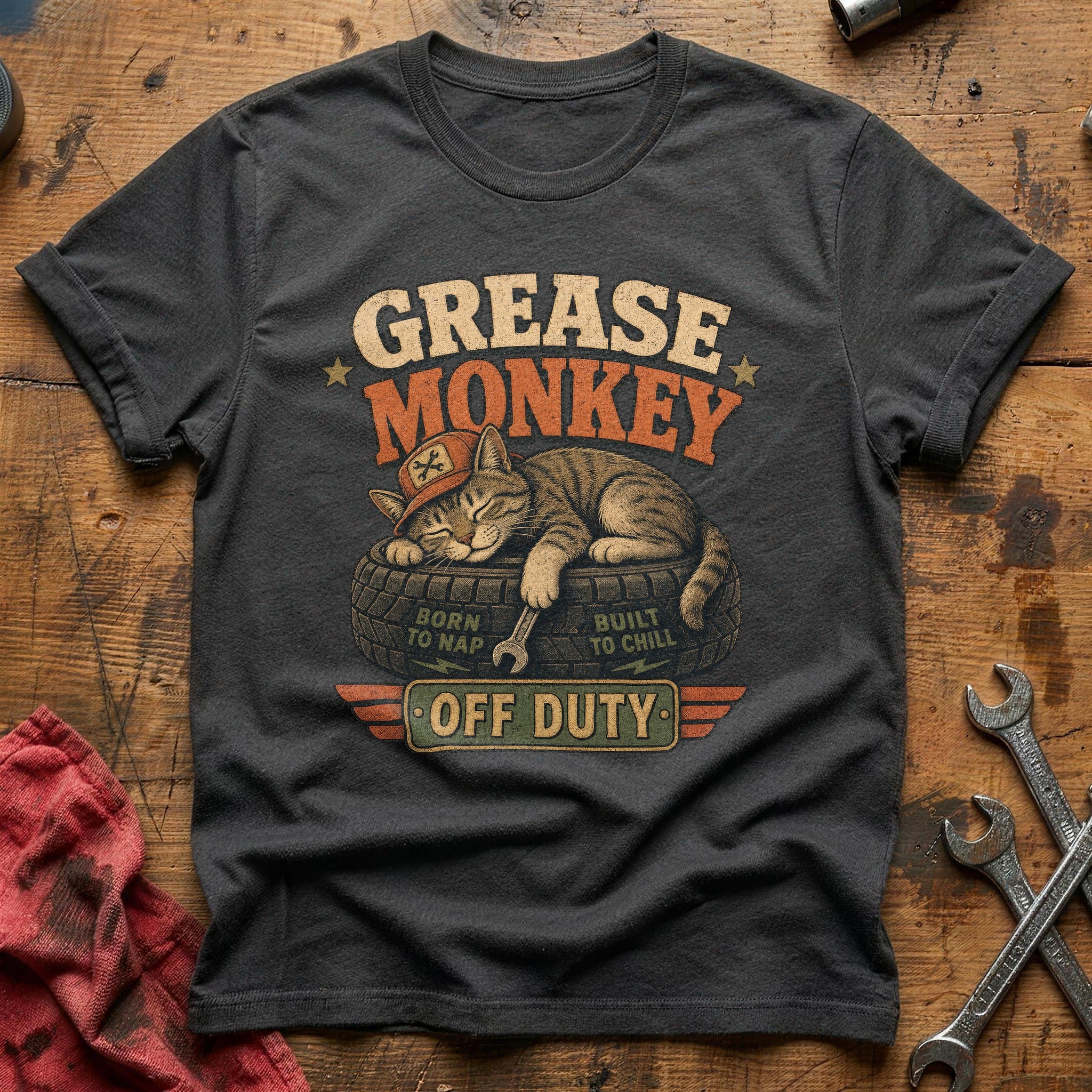 Off Duty T-Shirt - Charcoal