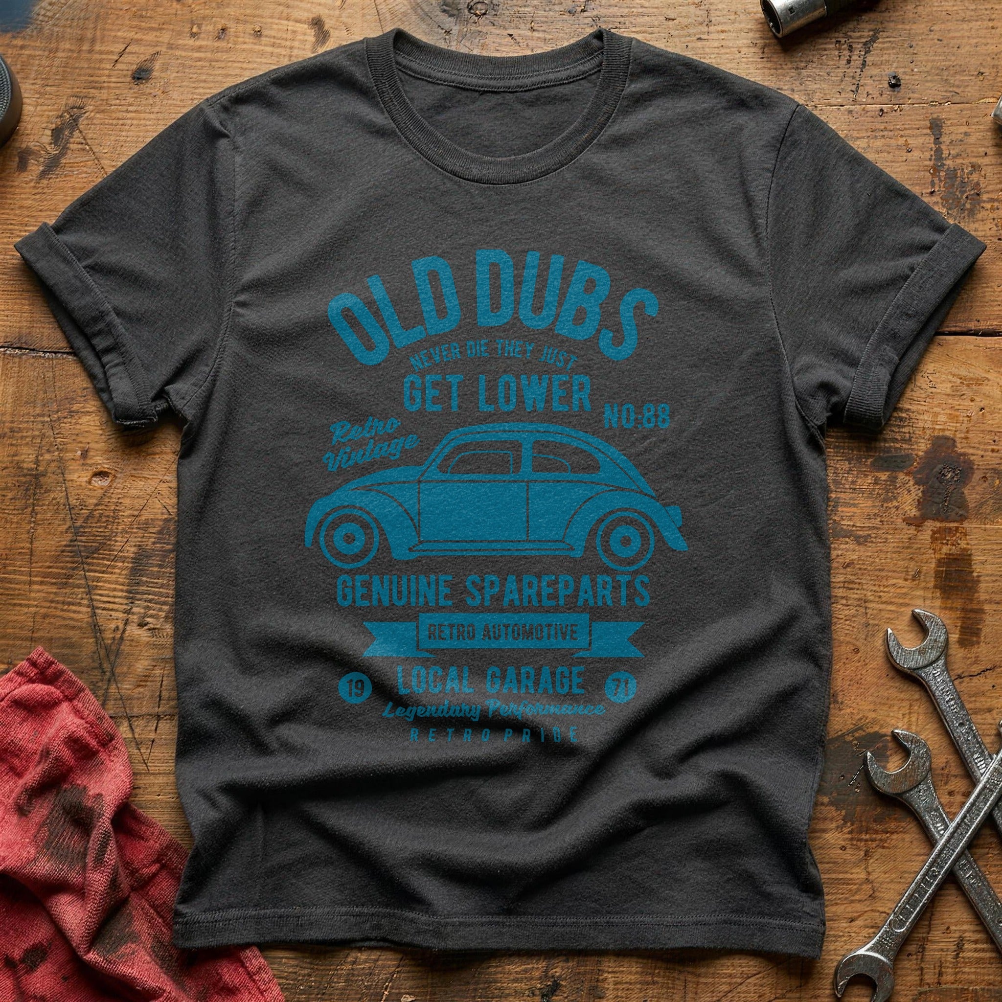 Old dubs T-Shirt - Charcoal