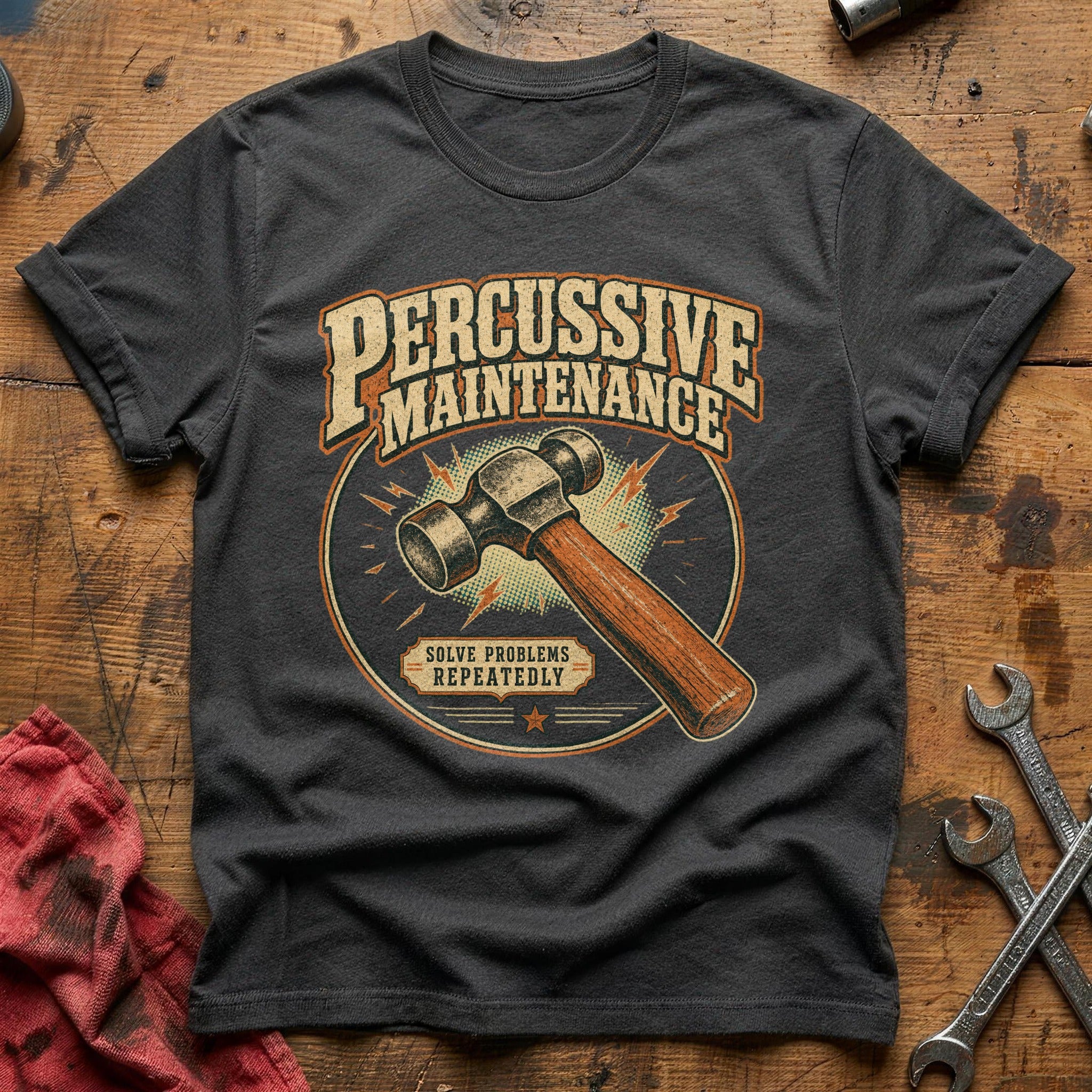 Percussive Problem Solver - Charcoal