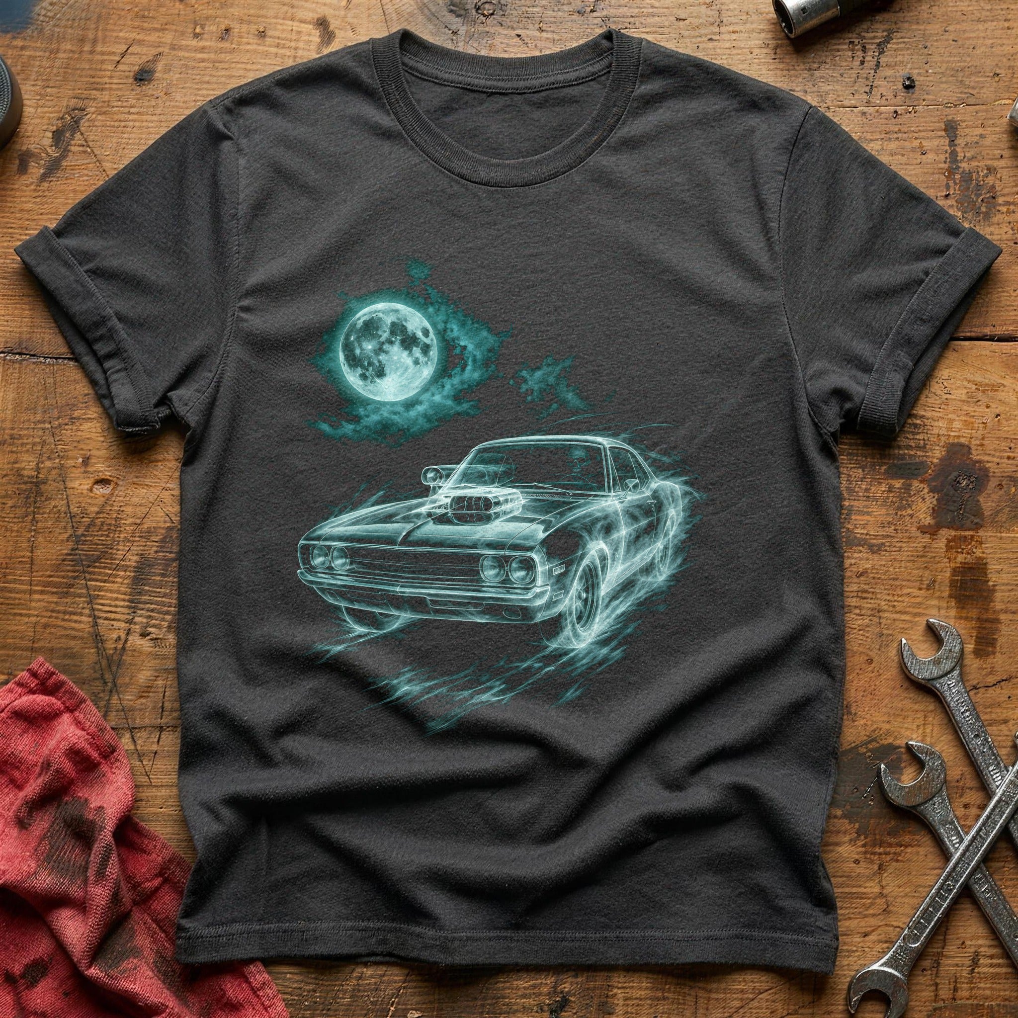 Phantom Spectral Hotrod 33 T-Shirt - Charcoal