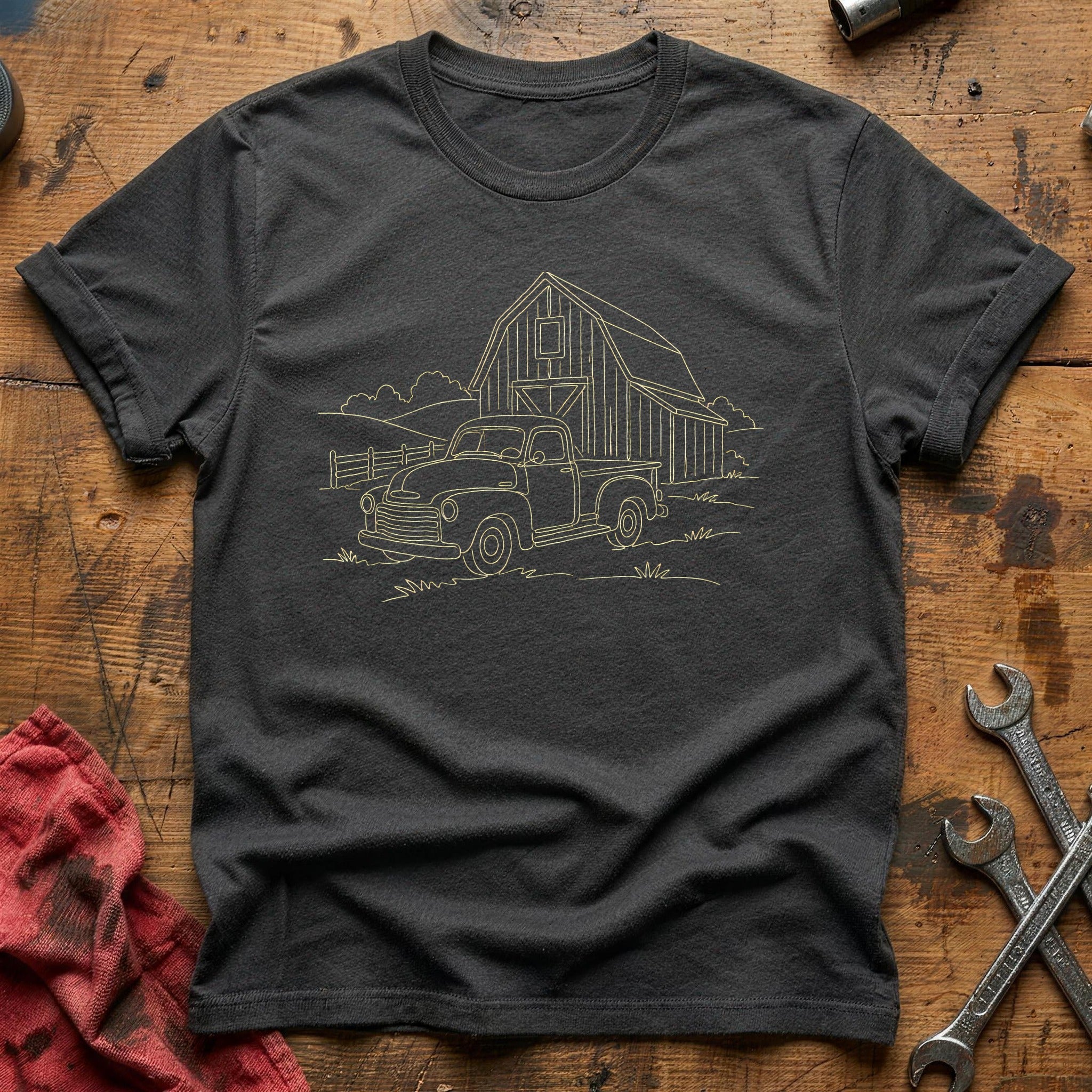Pickup Barn 39 T-Shirt - Charcoal