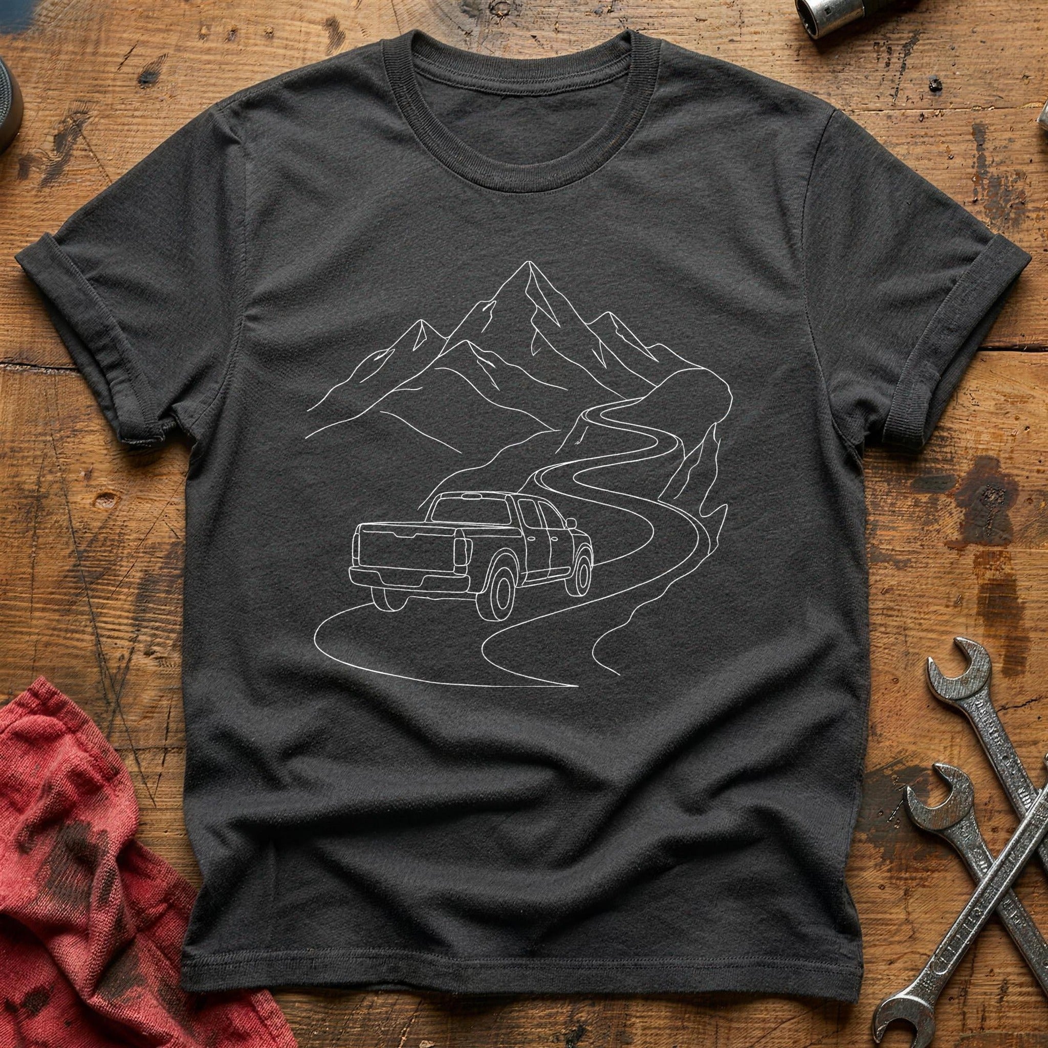 Pickup Mountain Switchback 70 T-Shirt - Charcoal