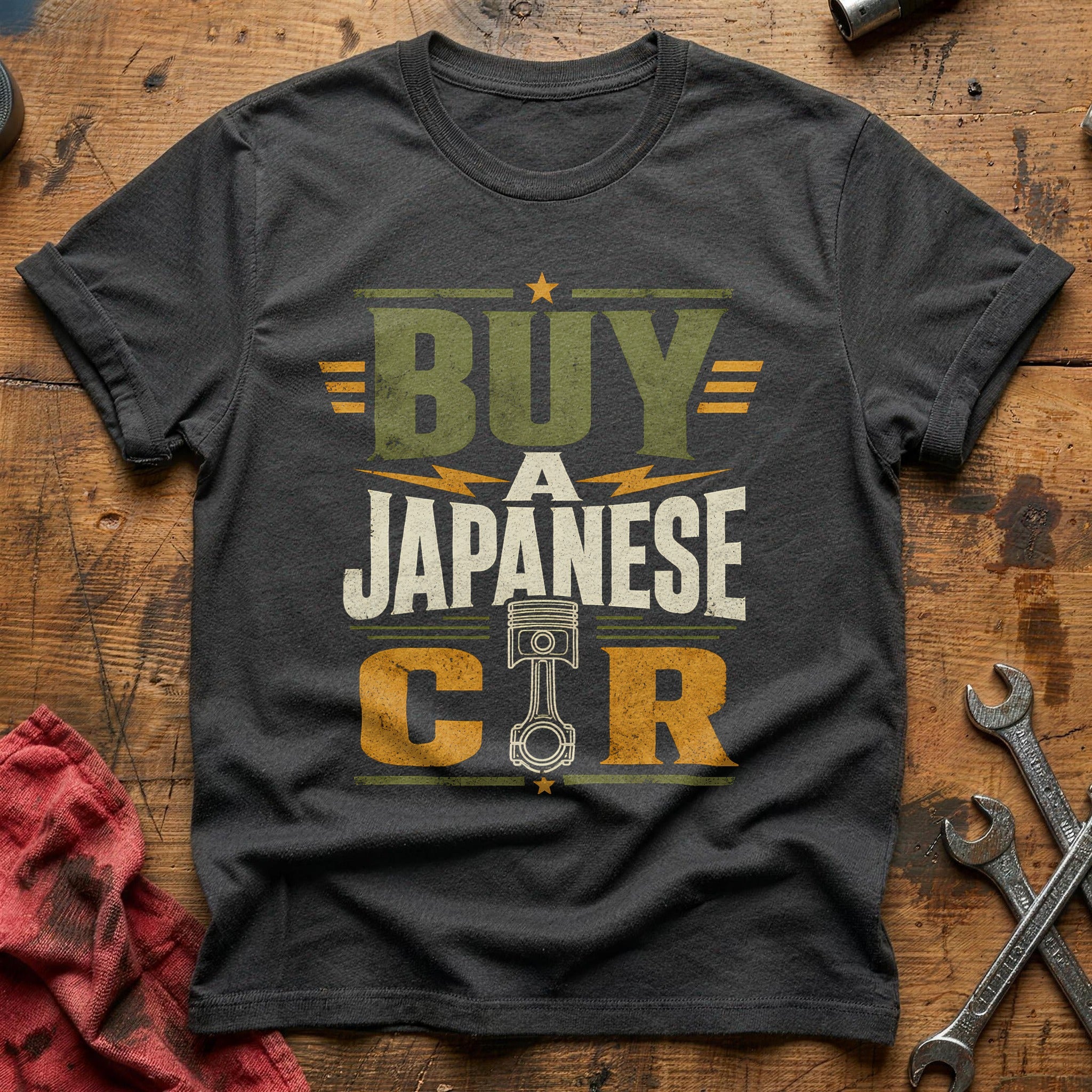Piston Power Japanese - Charcoal