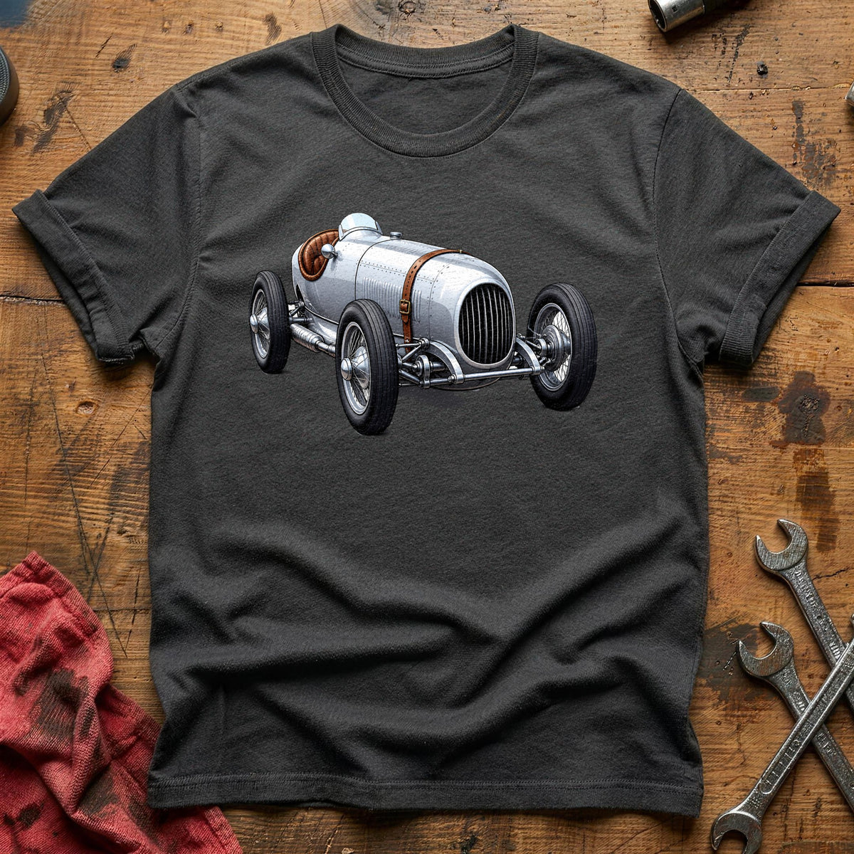 Pre War Grand Prix 14 T-Shirt - Charcoal