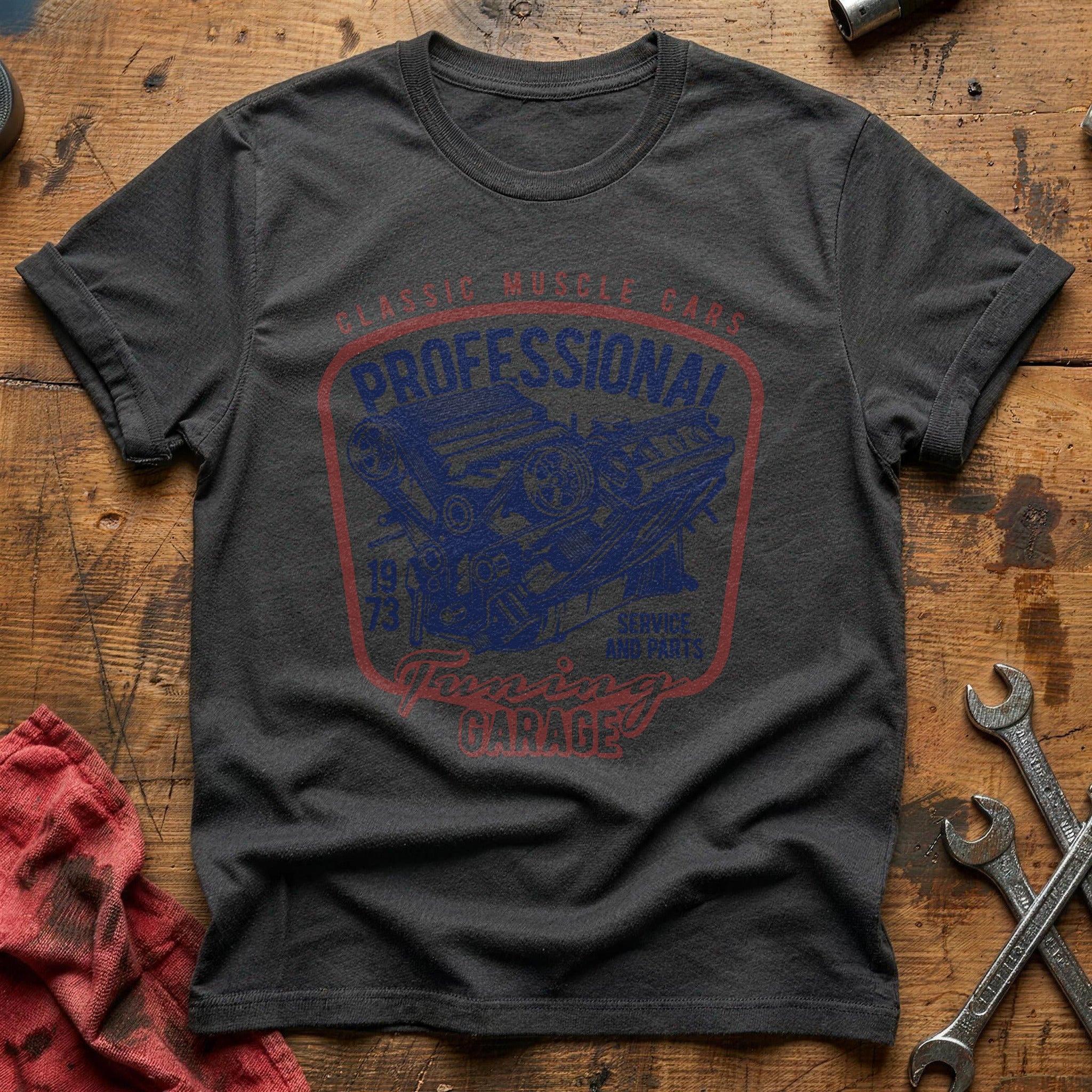 Professional tuning garage T-Shirt - Charcoal