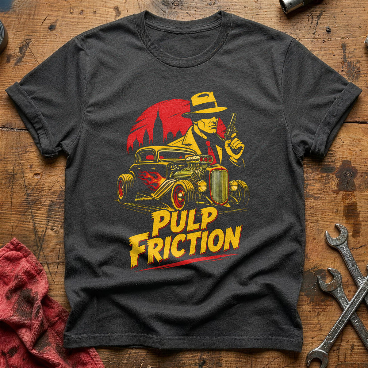 Pulp Friction 96 T-Shirt - Charcoal