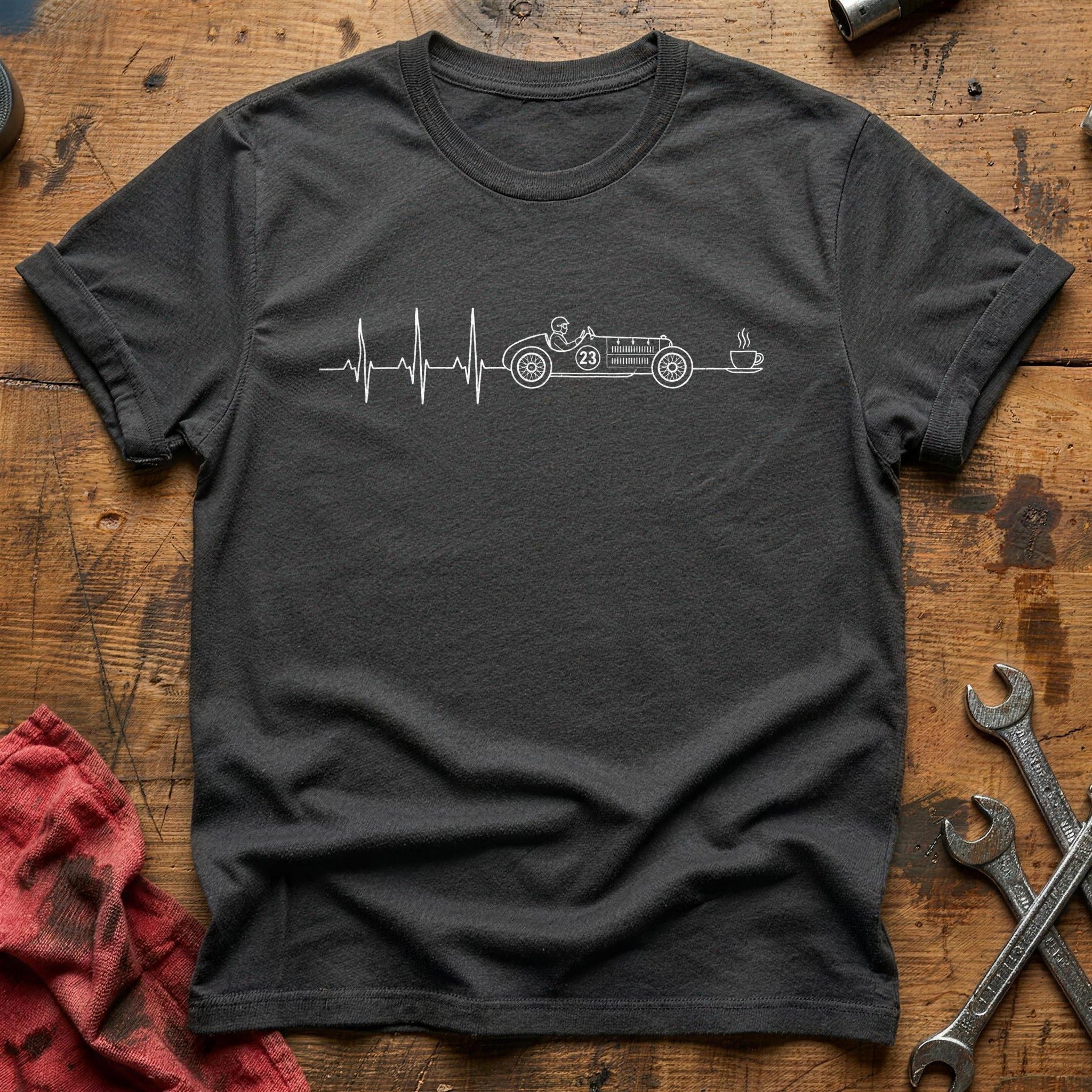 Pulse & Pistons T-Shirt - Charcoal
