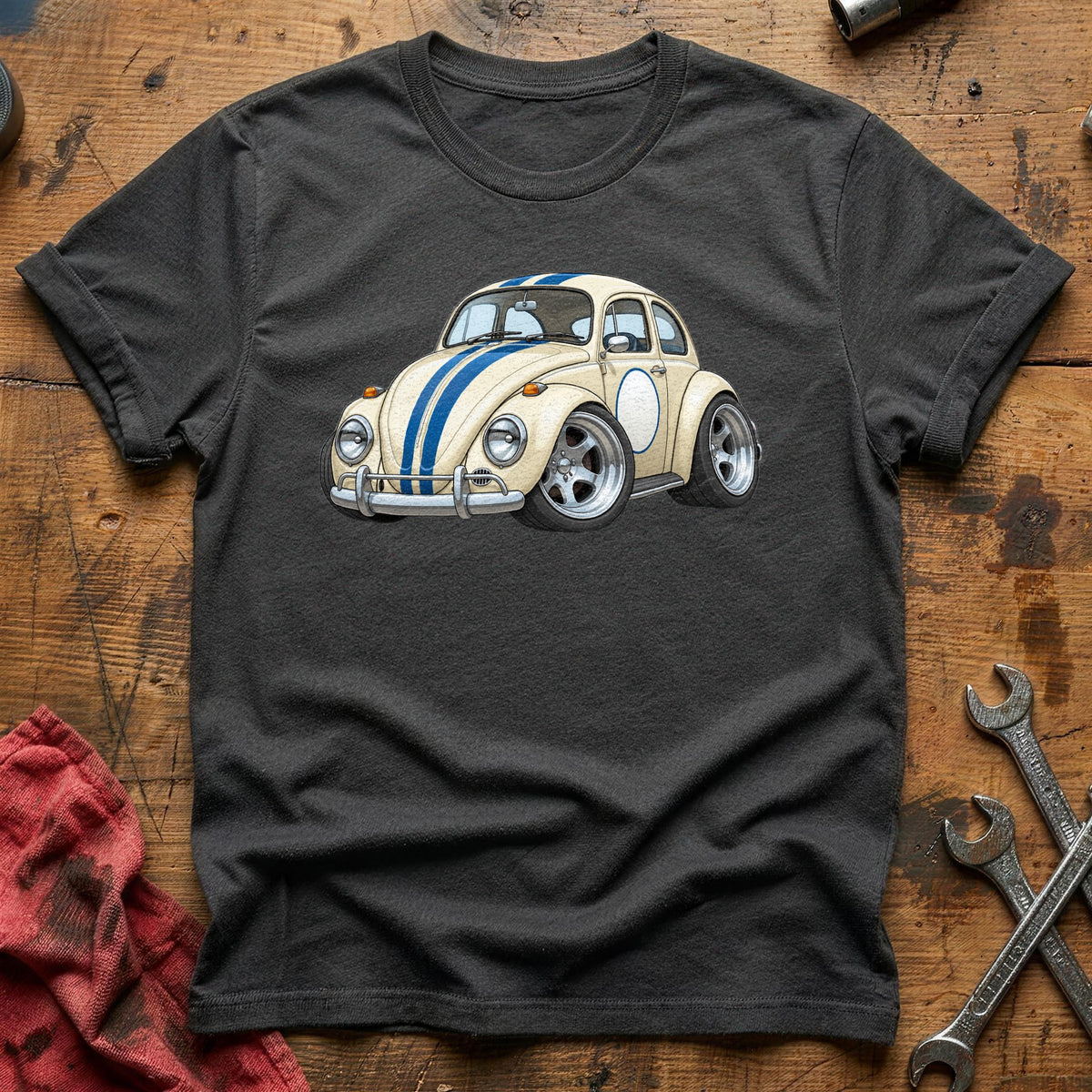 Racing Bug 82 T-Shirt - Charcoal