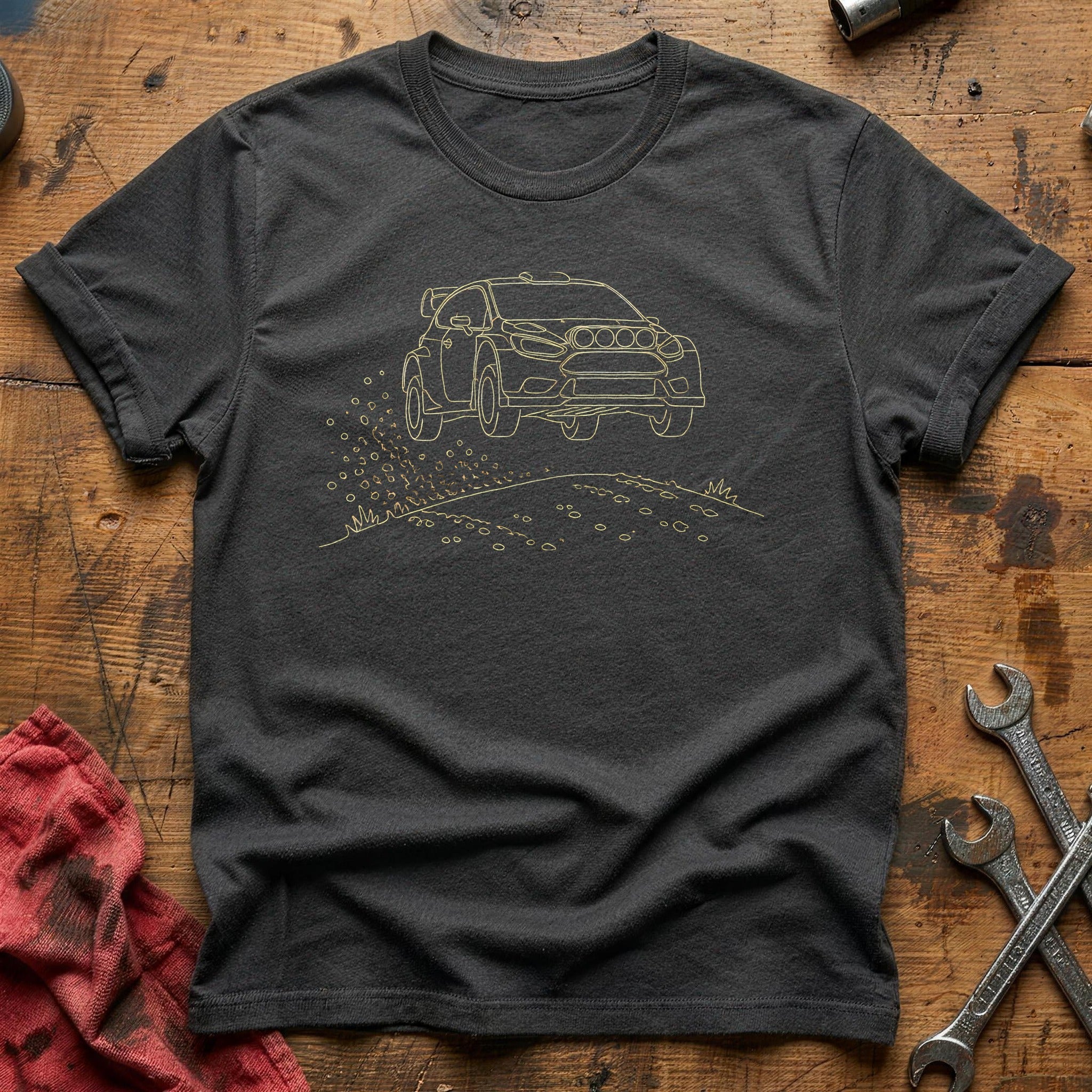 Rally Jump 25 T-Shirt - Charcoal