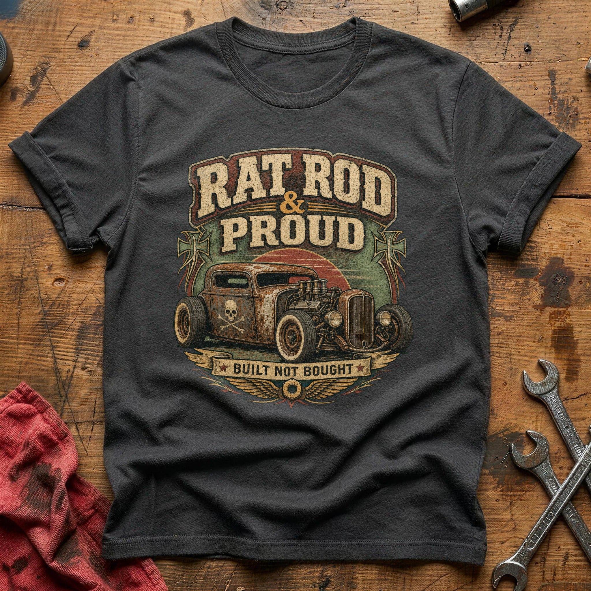 Rat Rod Proud - Charcoal