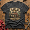 Rat Rod & Proud T-Shirt - Charcoal