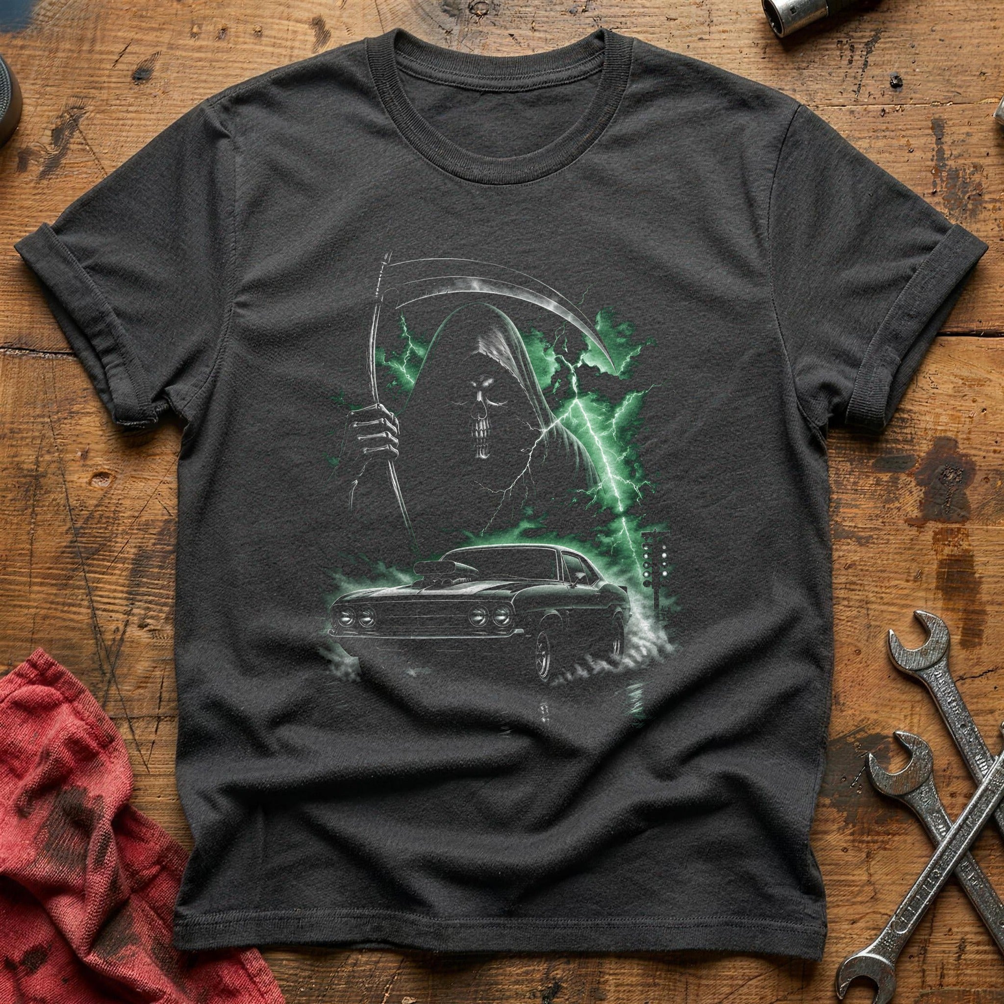 Reaper Drag Strip 26 T-Shirt - Charcoal