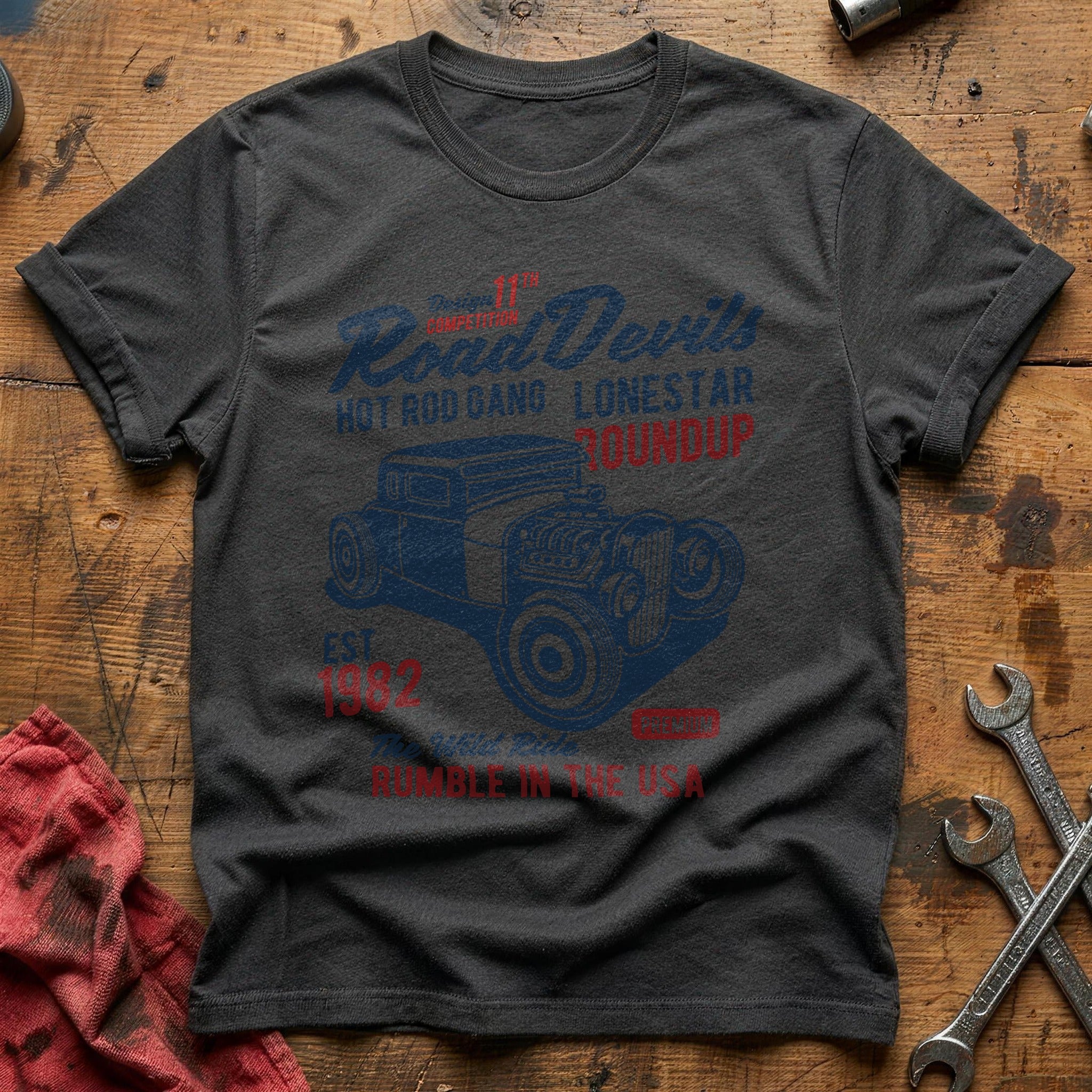 Road devils T-Shirt - Charcoal