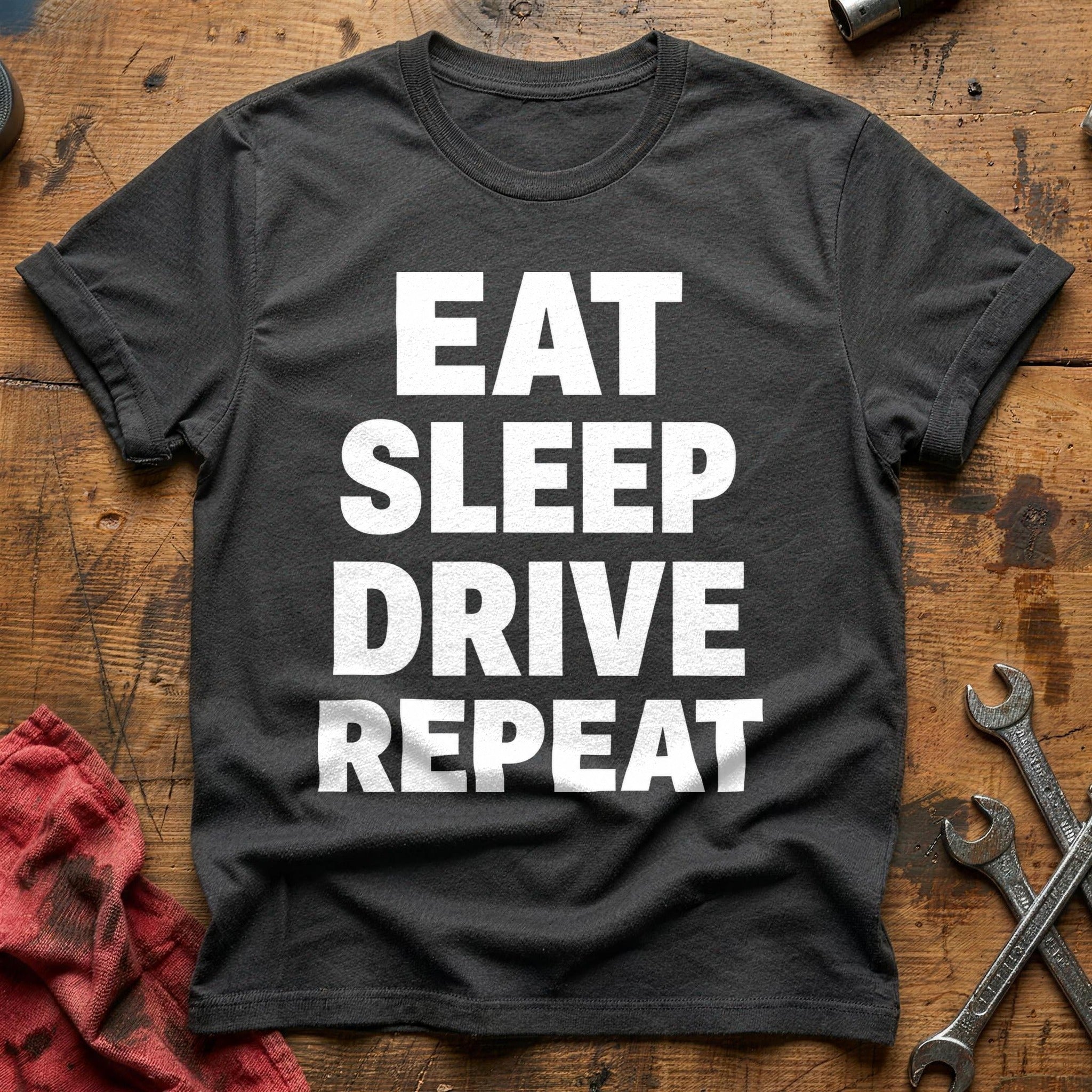 Round & Round T-Shirt - Charcoal