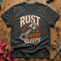 Rust Never Sleeps 22 T-Shirt - Charcoal