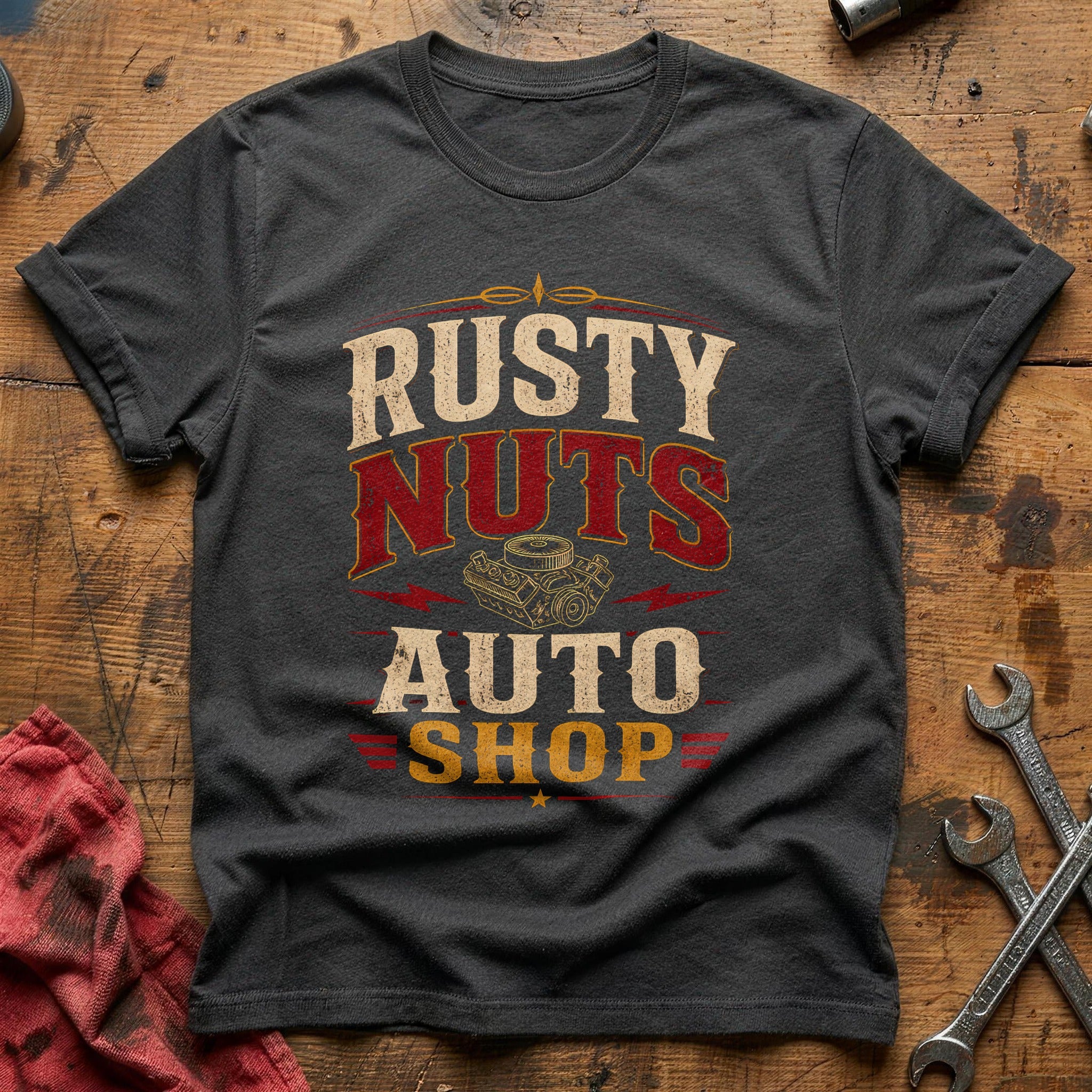 Rusty Nuts Auto Shop - Charcoal