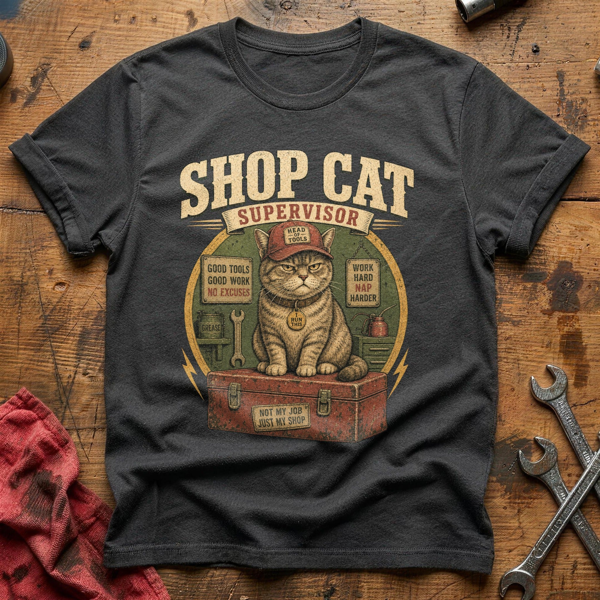 Shop Supervisor - Charcoal