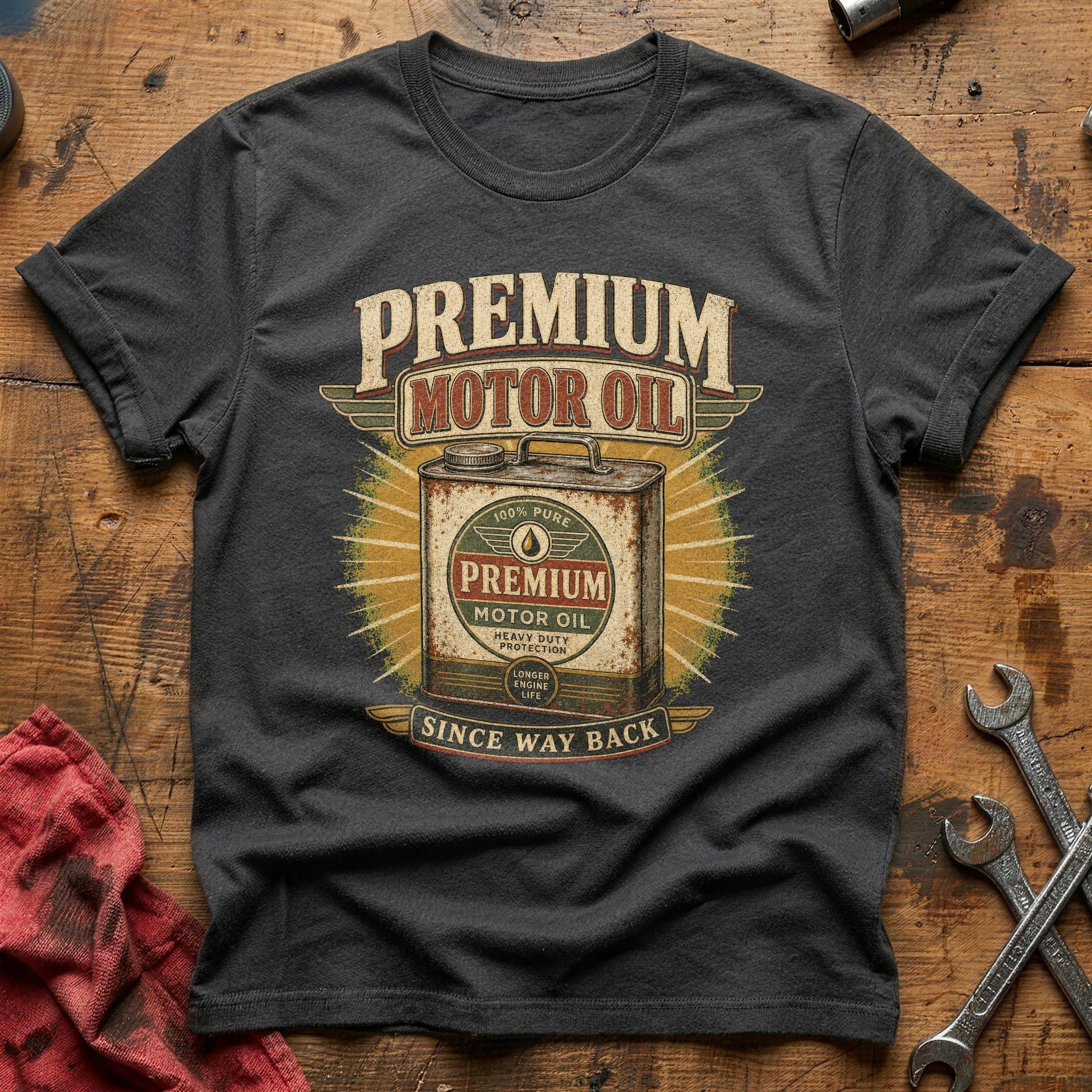 Since Way Back T-Shirt - Charcoal