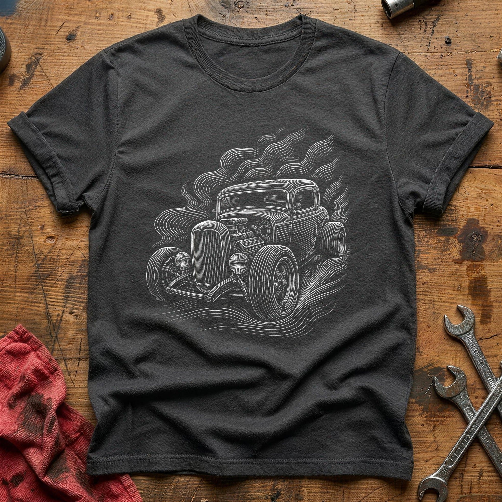 Steel & Smoke T-Shirt - Charcoal